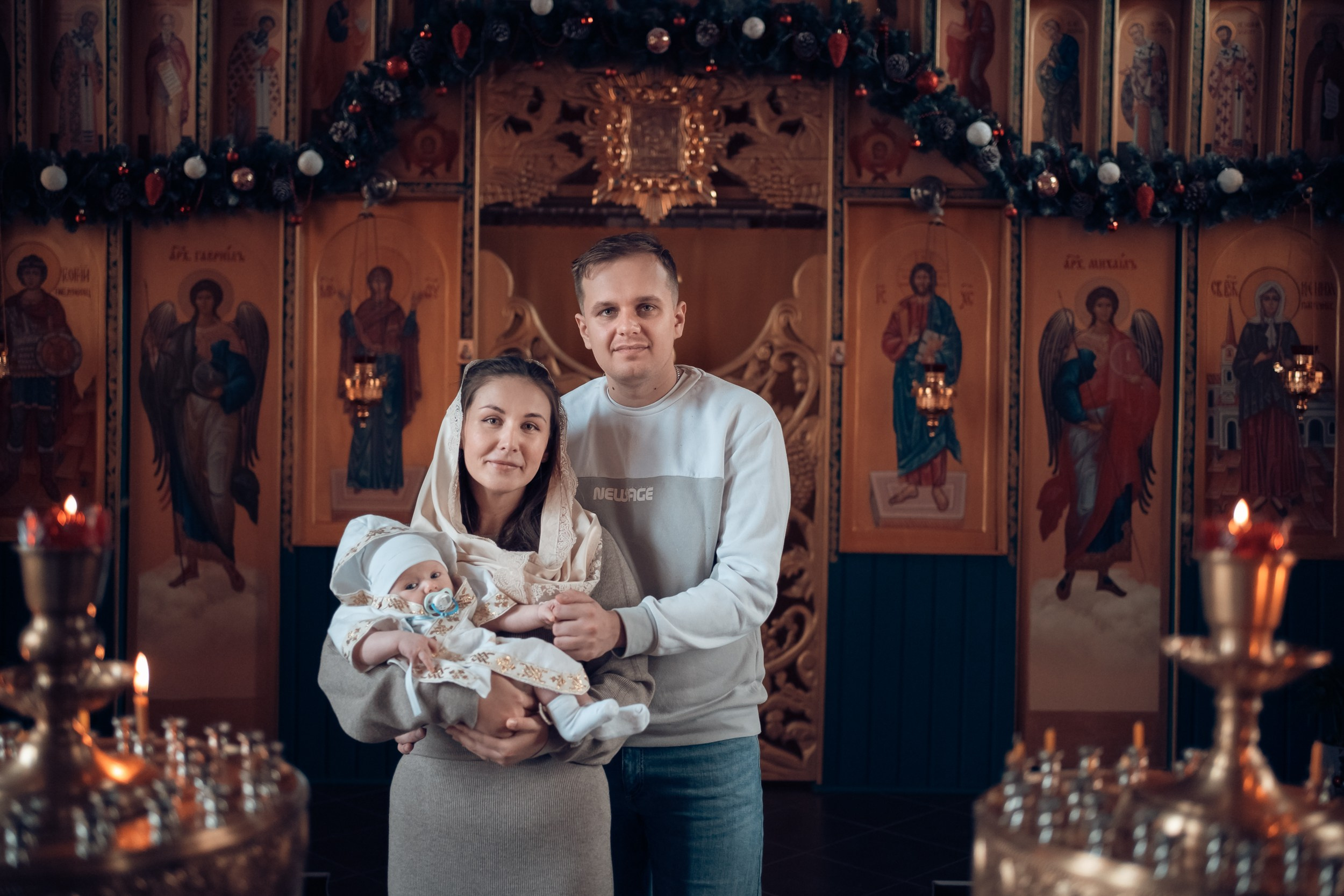 Крещение в храме Блж.Ксении Петербургской Севастополь. Церковный фотограф Севастополь