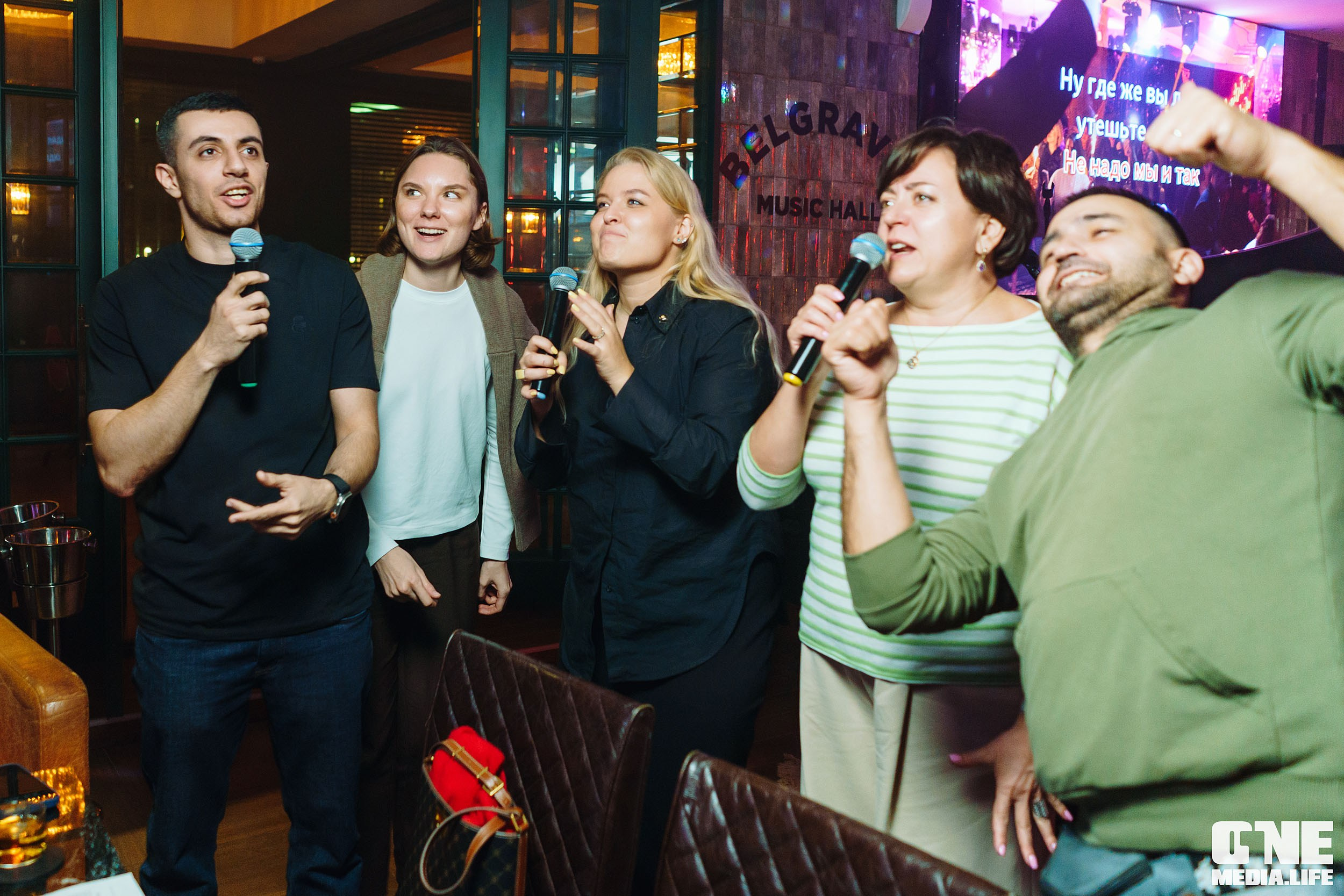 Фоторепортаж из караоке-клуба Белгравия. One Media Life: фоторепортажи, фотоотчеты с мероприятий и заведений