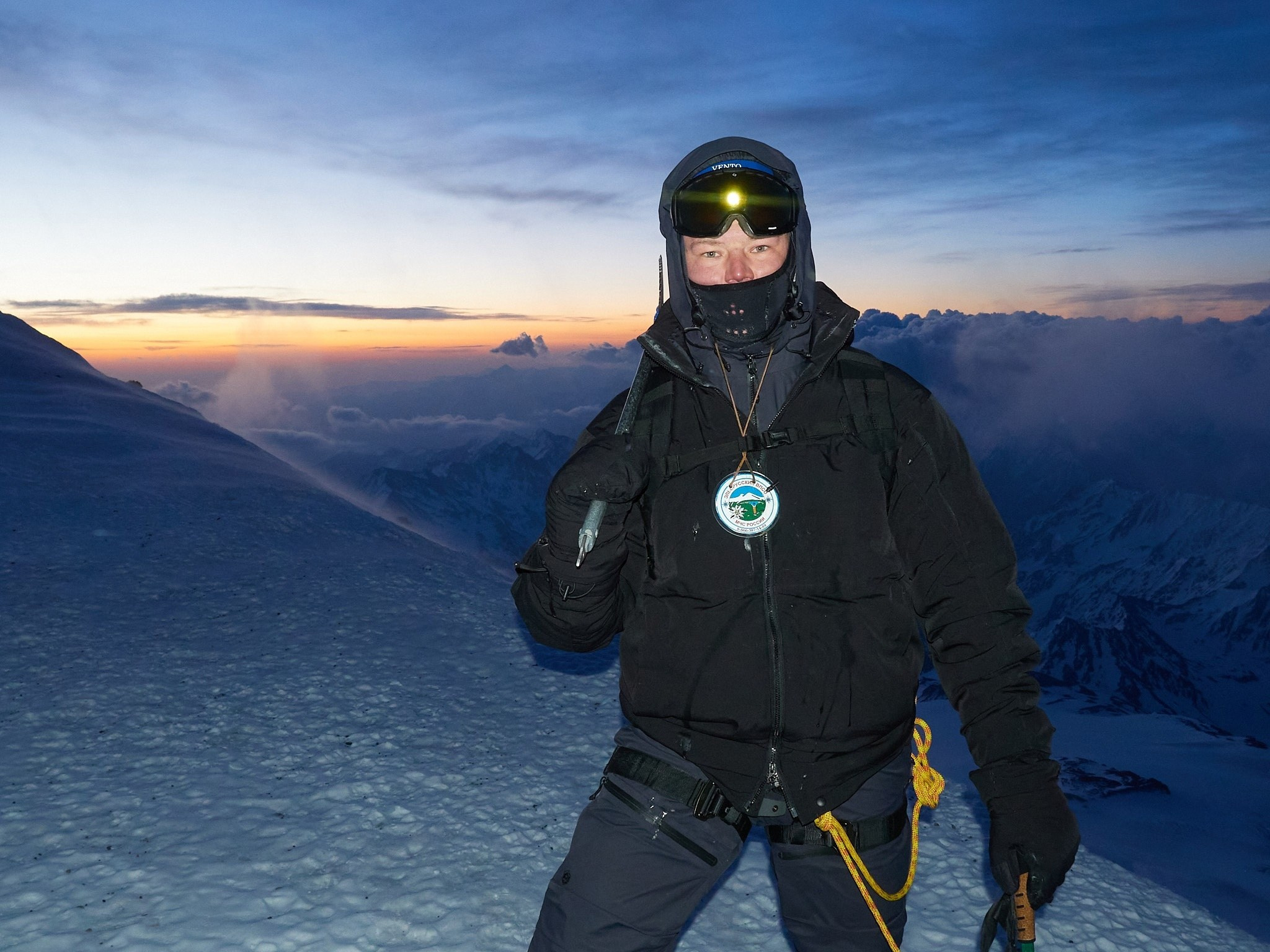 Горный, высотный Фотограф на Эльбрусе Георгий