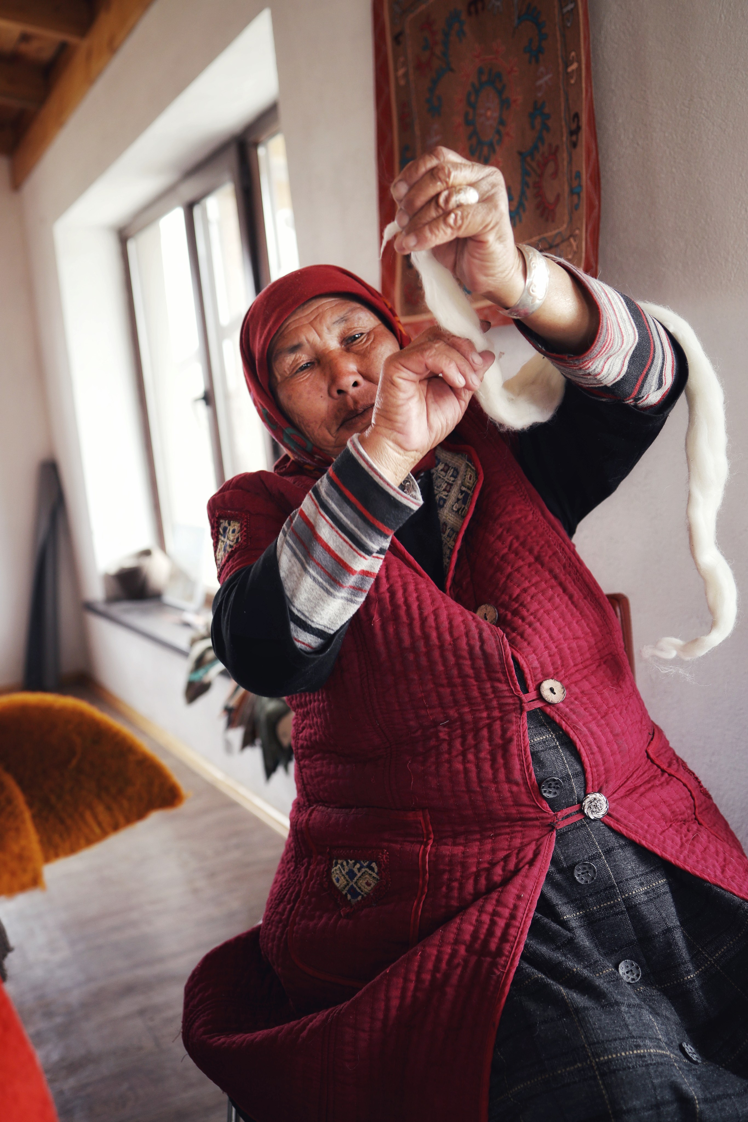 Zhanyl Baisheva, UNESCO ICH / Kyrgyzstan 2024. POLINA MÔMOT