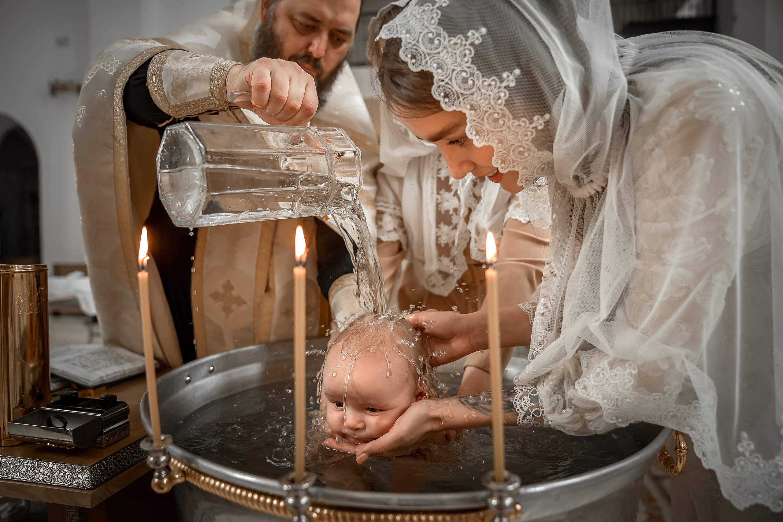 Фото- и видеосъёмка крещения и венчания. Фотограф на крещение Москва