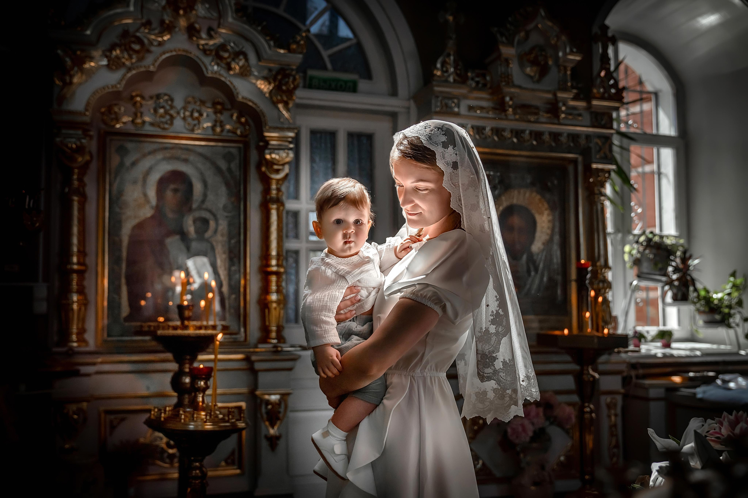 Фото- и видеосъёмка крещения и венчания. Фотограф на крещение Москва