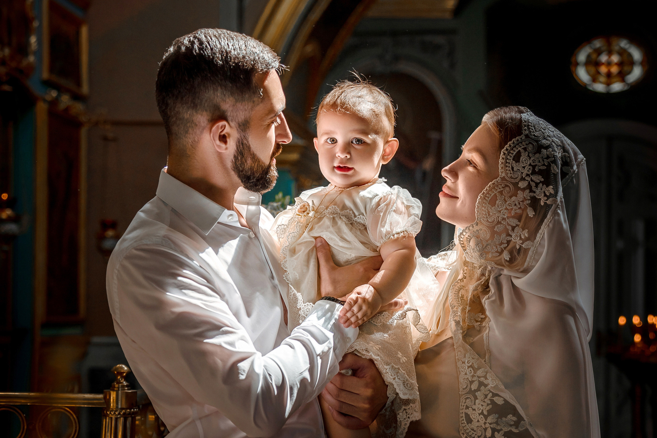 Фото- и видеосъёмка крещения и венчания. Фотограф на крещение Москва