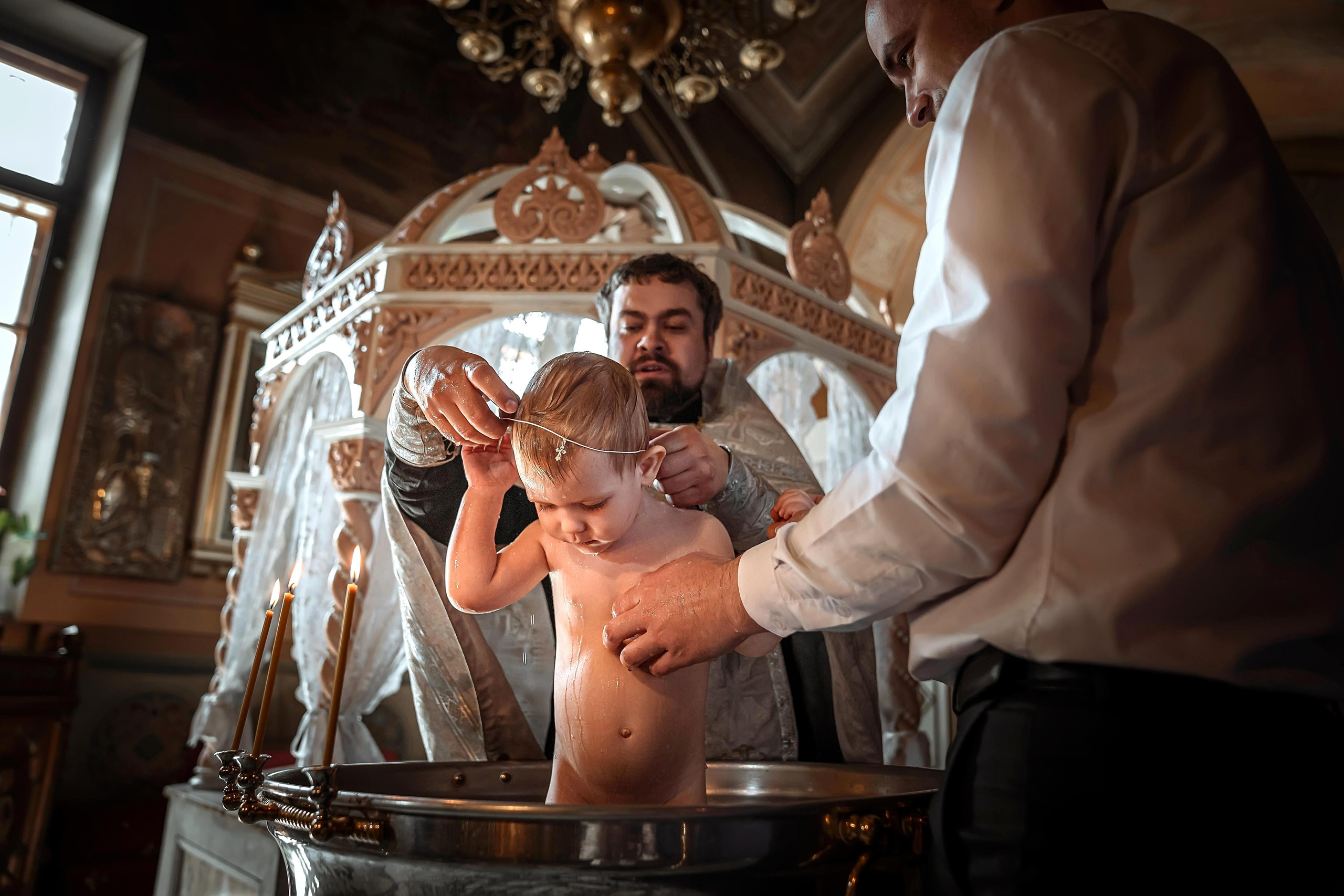 Фото- и видеосъёмка крещения и венчания. Фотограф на крещение Москва