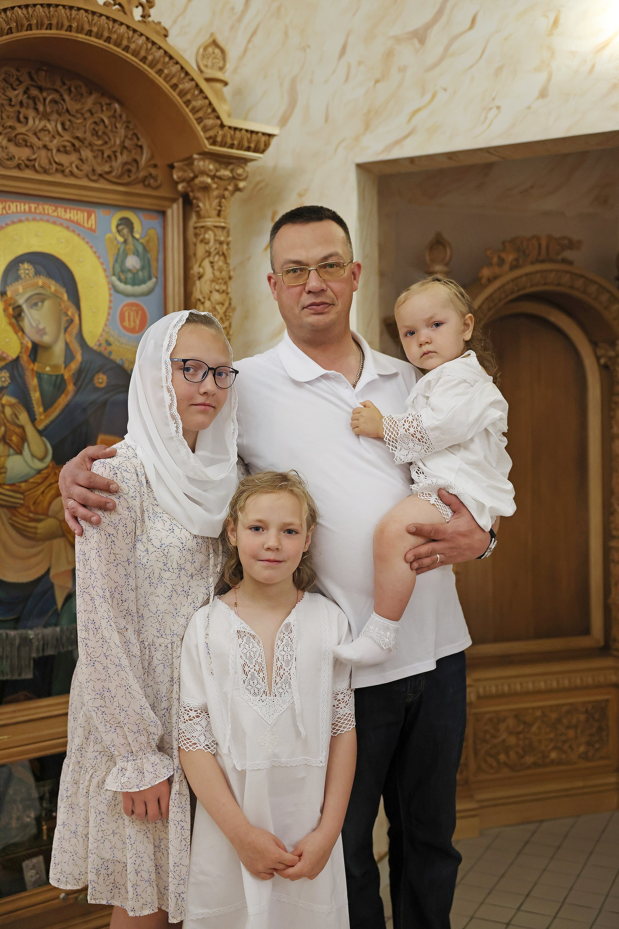 Крещение Анны и Елизаветы. Фотограф в Санкт-Петербурге Анастасия Сачкова