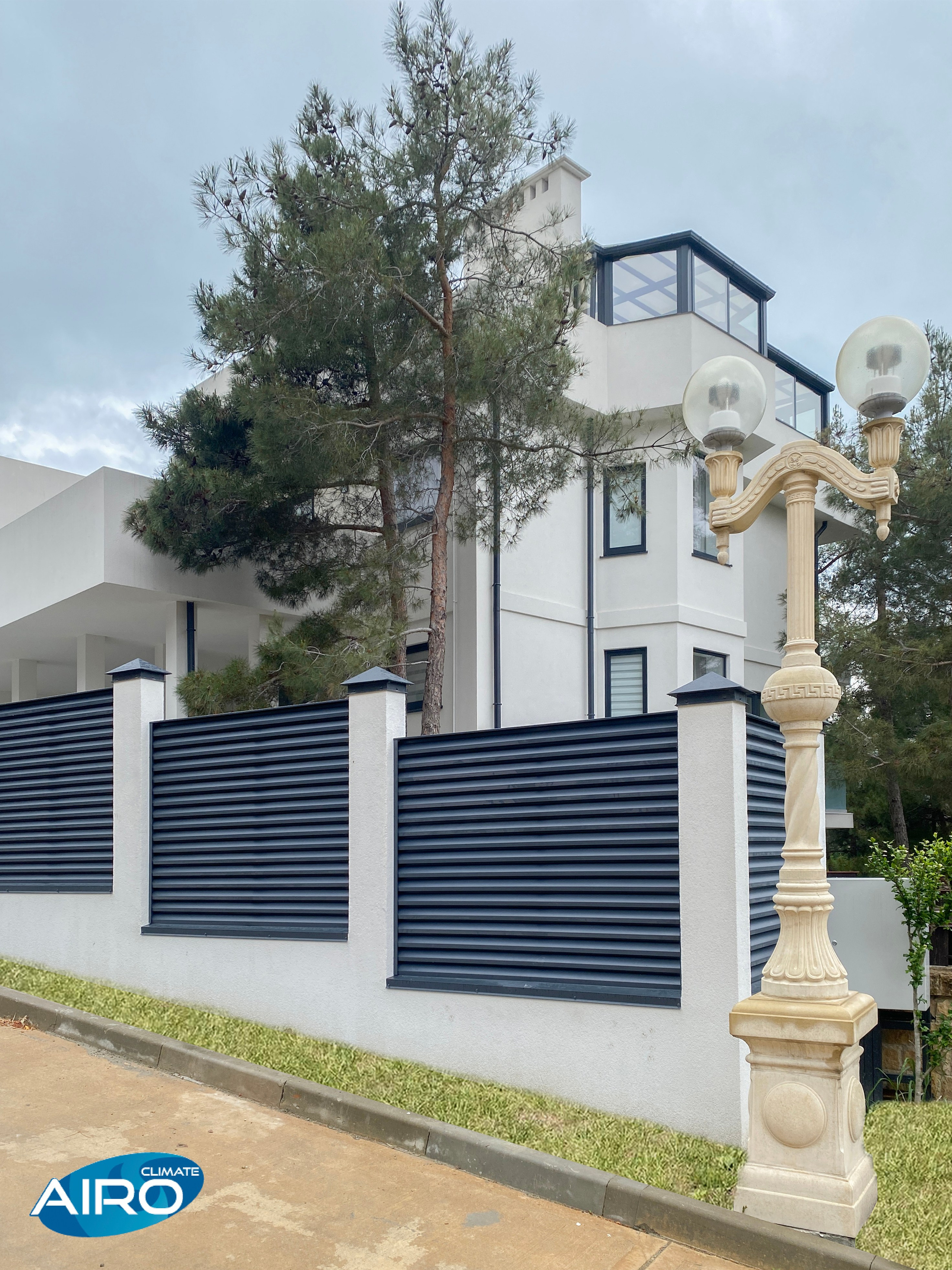 AIRO-HZ. Заборы-жалюзи. Производство и монтаж