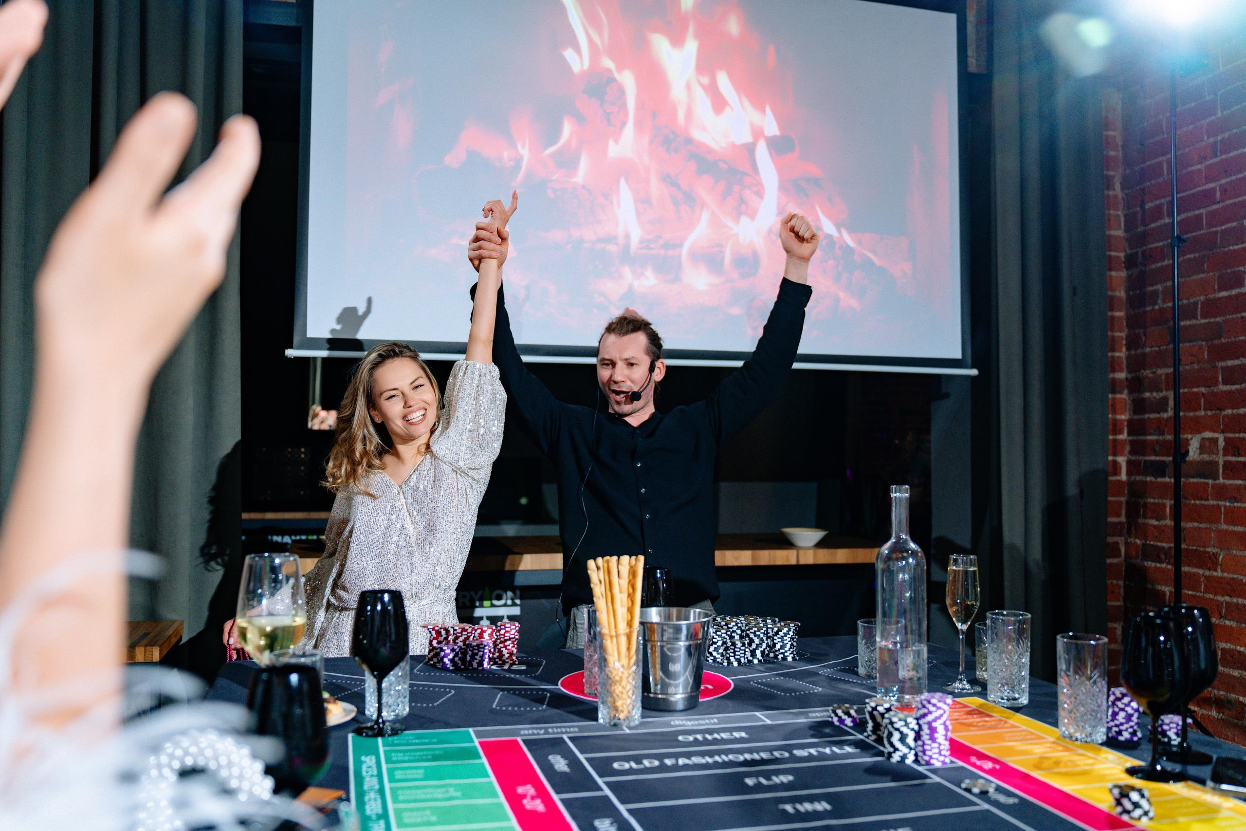 День рождения Вики (Винное казино)