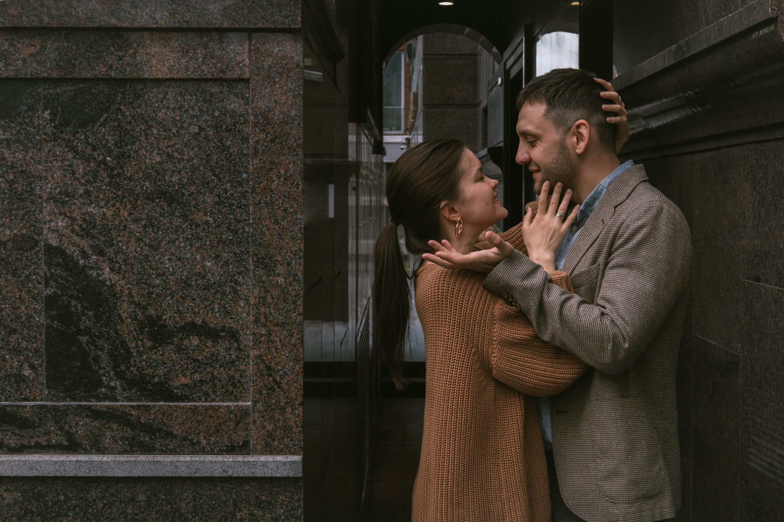 Лавстори на улицах Москвы. Семейный фотограф Химки — Москва