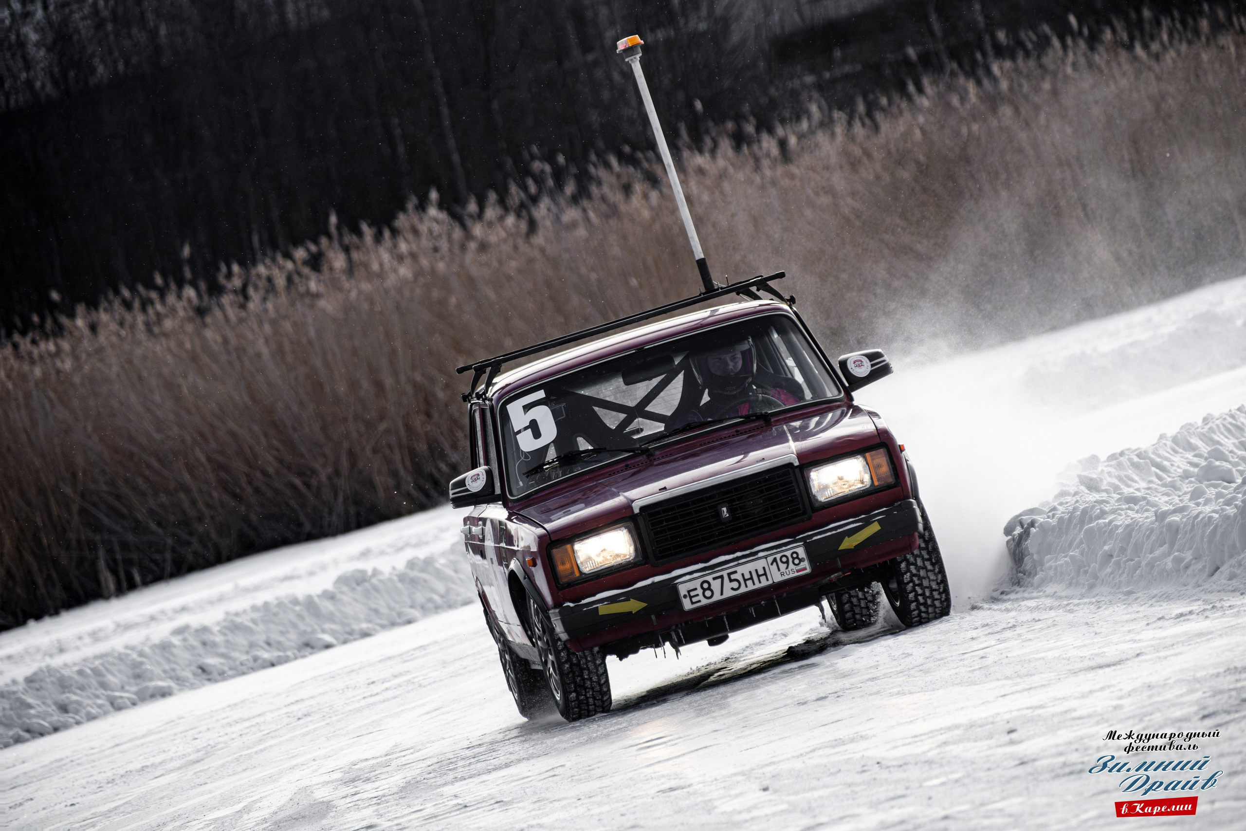 «Зимний Драйв в Карелии» Авто Марафон-гигант «25 часов на льду» Илона Накутис, Николай Грязин, джимхана, фотограф Антон Медведев, icoguar, Сортавала, Карелия