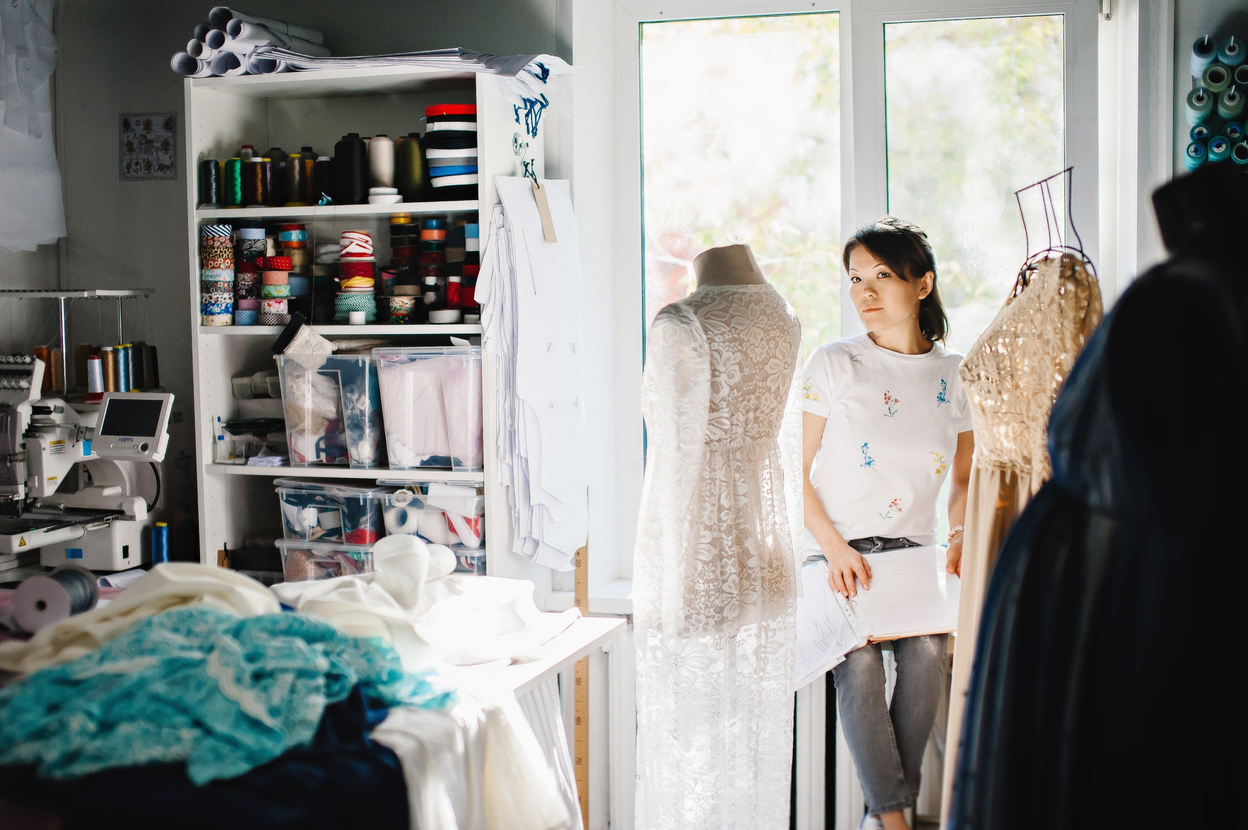 Нитки и машина. Андрейко Надежда