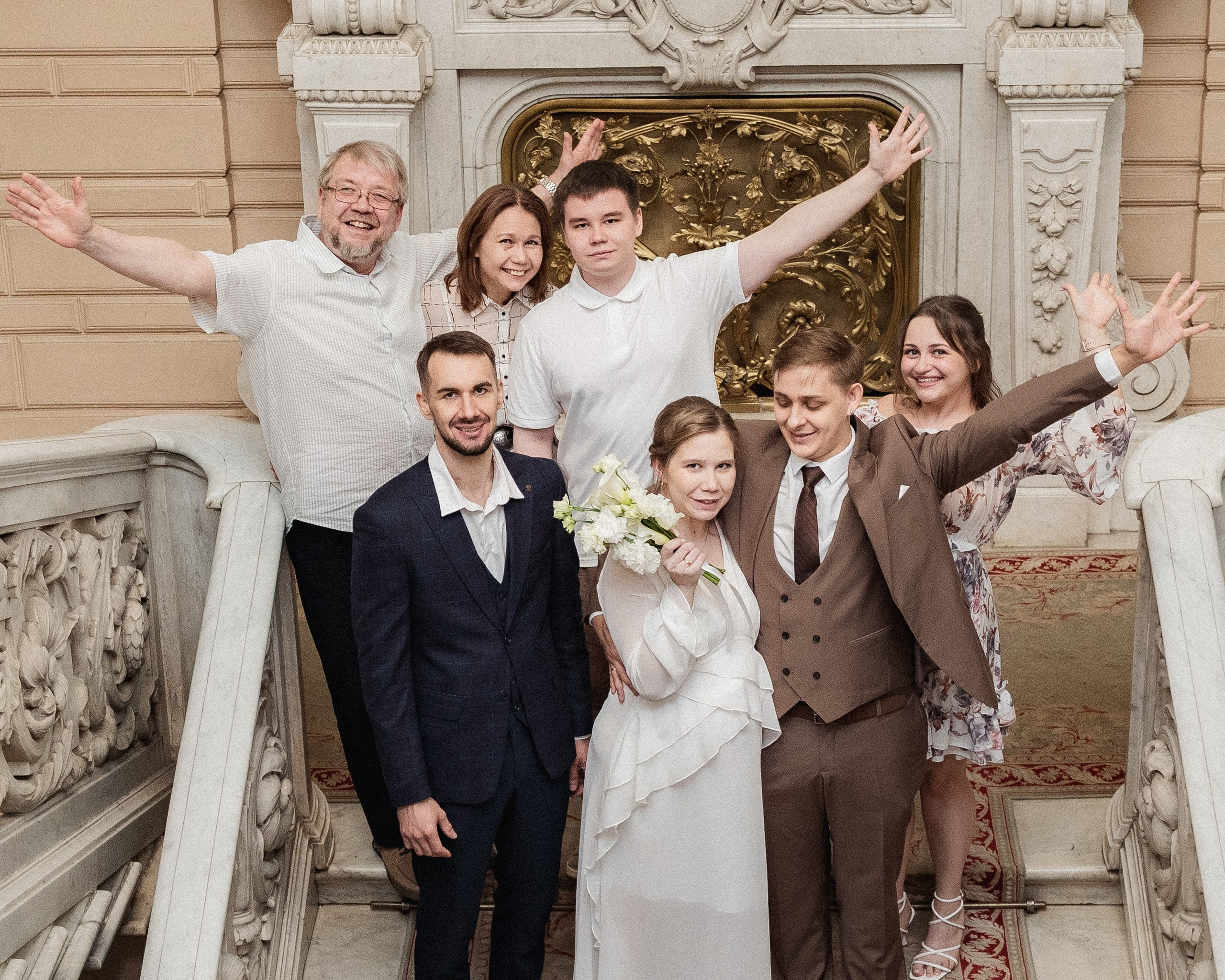 1+1+1 в ЗАГСе номер 1. Professional photoartist in St. Petersburg (wedding, reportage, portrait, model book, love story) Alexander Shvedov
