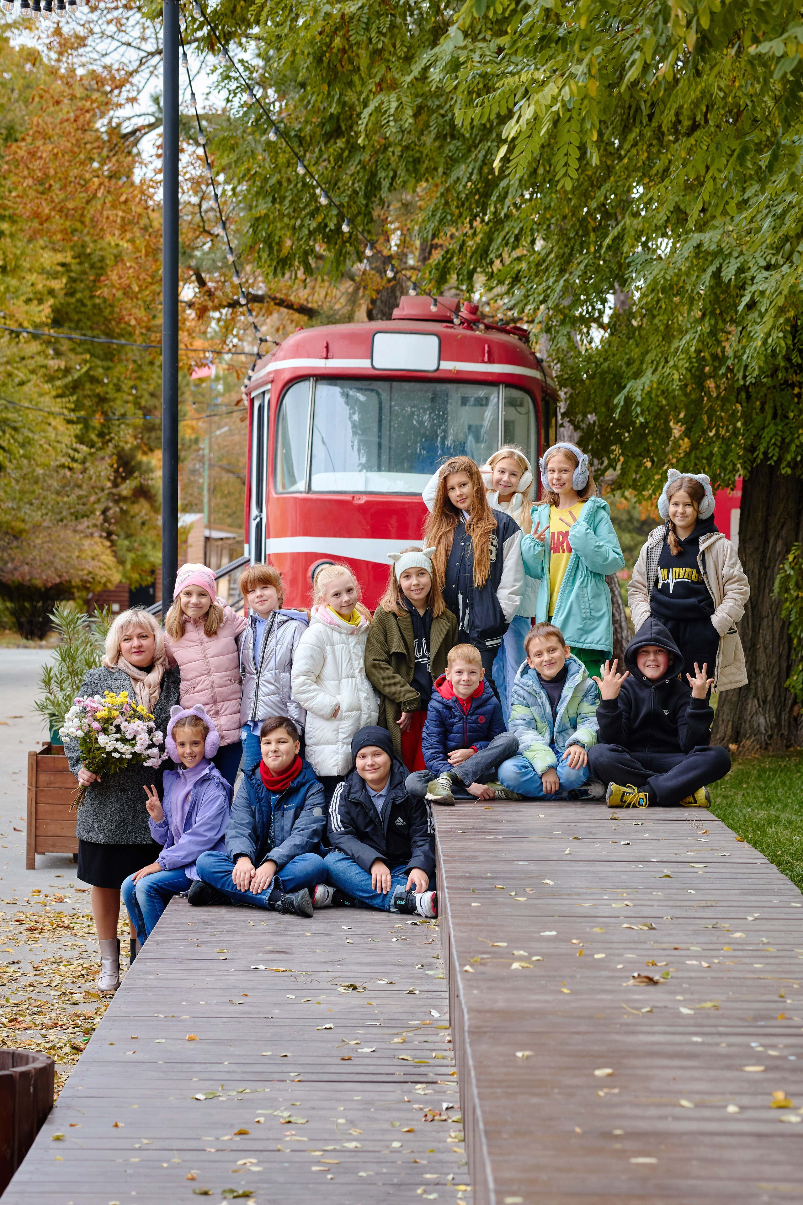 Сьемка для Выпускного Альбома В Парке. Фотограф Выпускные альбомы Таганрог Сергей Коробченко