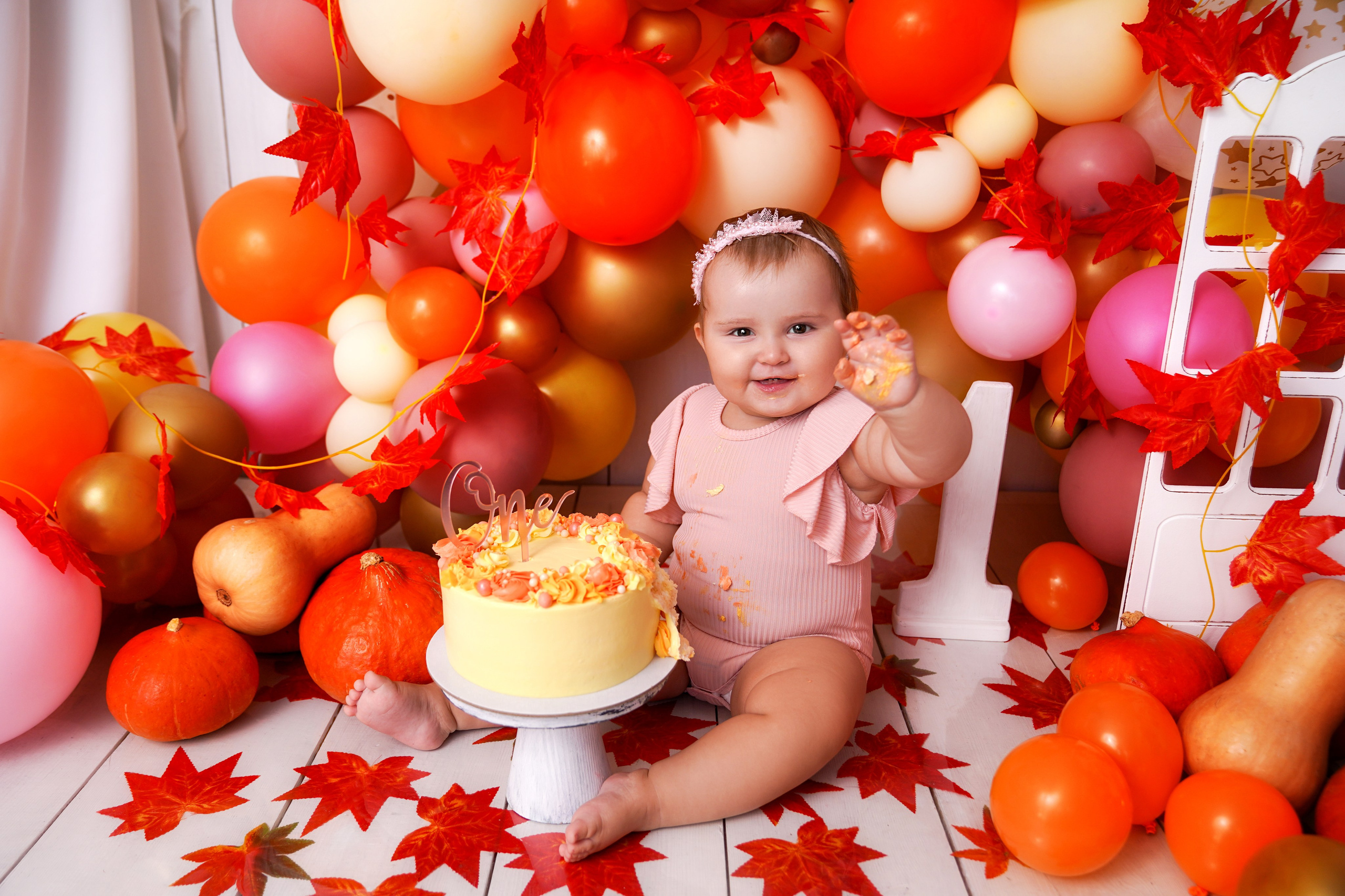 Фотосессия ГОДОВАСИЕ. Фотограф новорожденных, детей до года и беременных в Симферополе