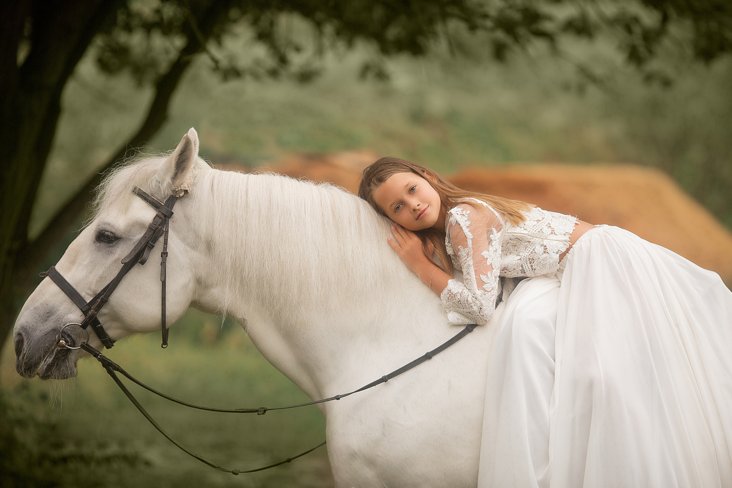 Фотосессия Арины и Вики. Фотосессия с лошадьми в Нижнем Новгороде