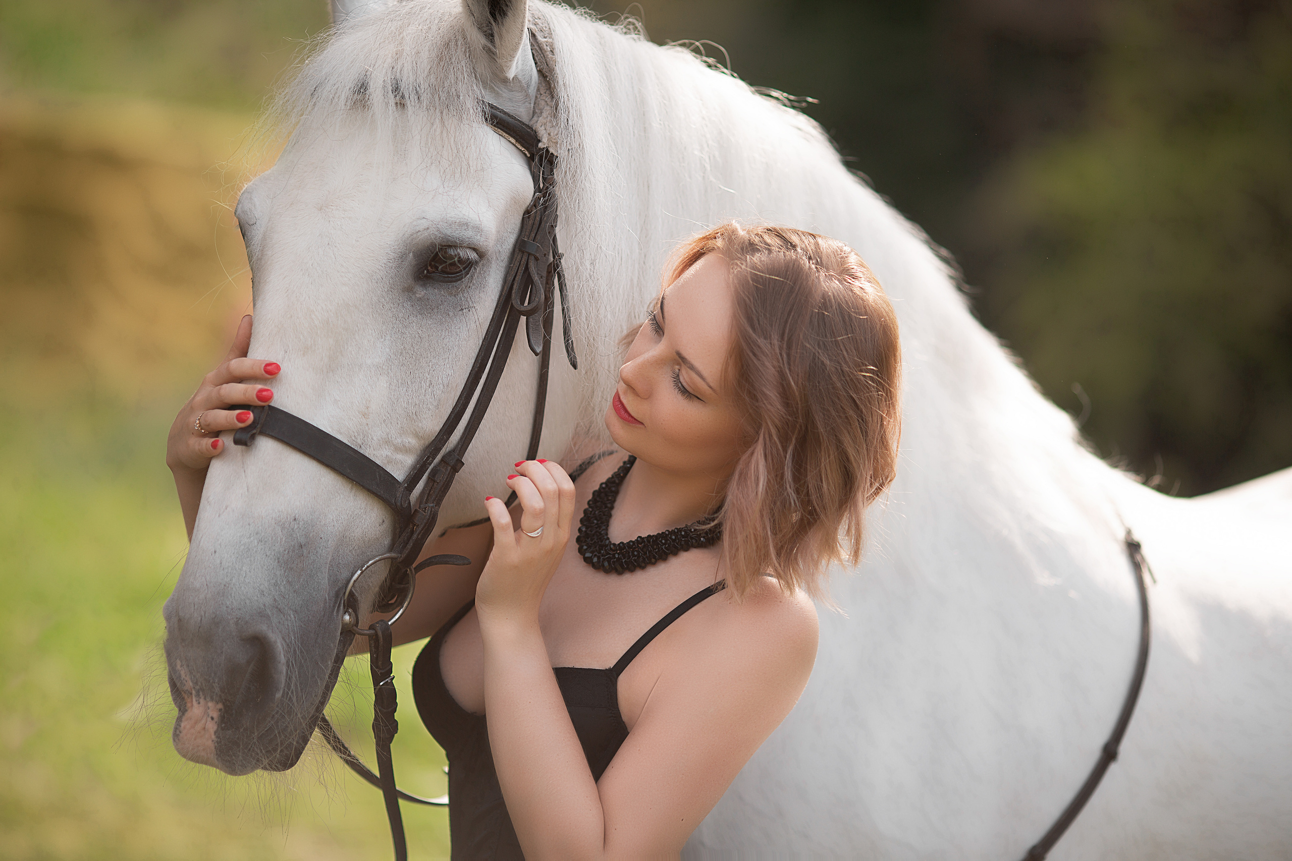 Фотосессия Виктории и Воробья. Фотосессия с лошадьми в Нижнем Новгороде