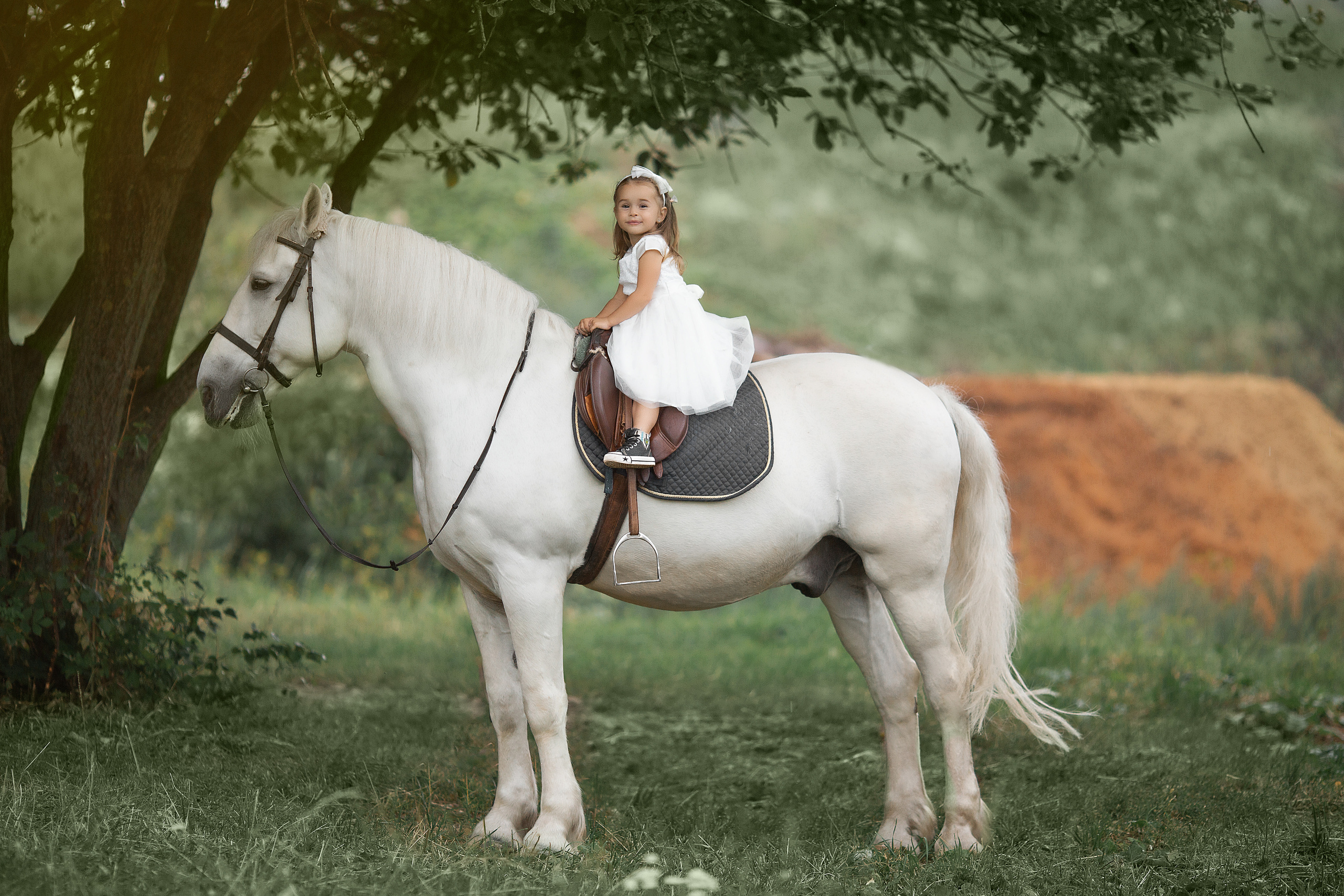 Фотосессия Арины и Вики. Фотосессия с лошадьми в Нижнем Новгороде