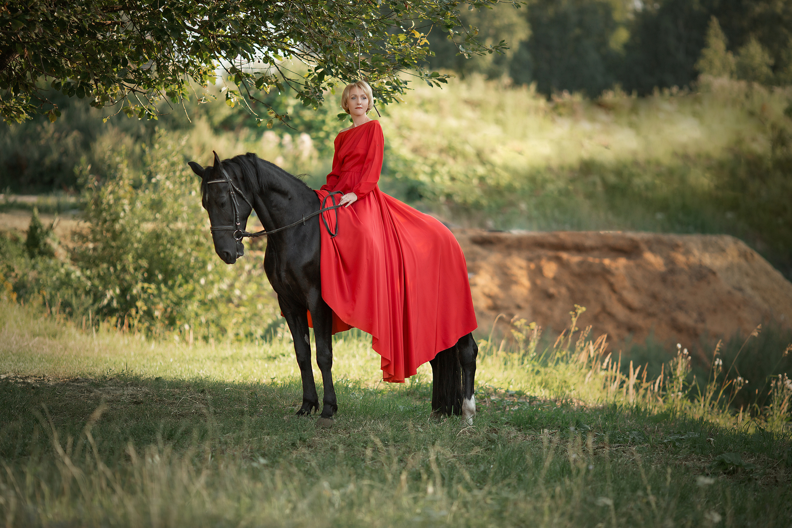 Фотосессия Марии и Барса. Фотосессия с лошадьми в Нижнем Новгороде