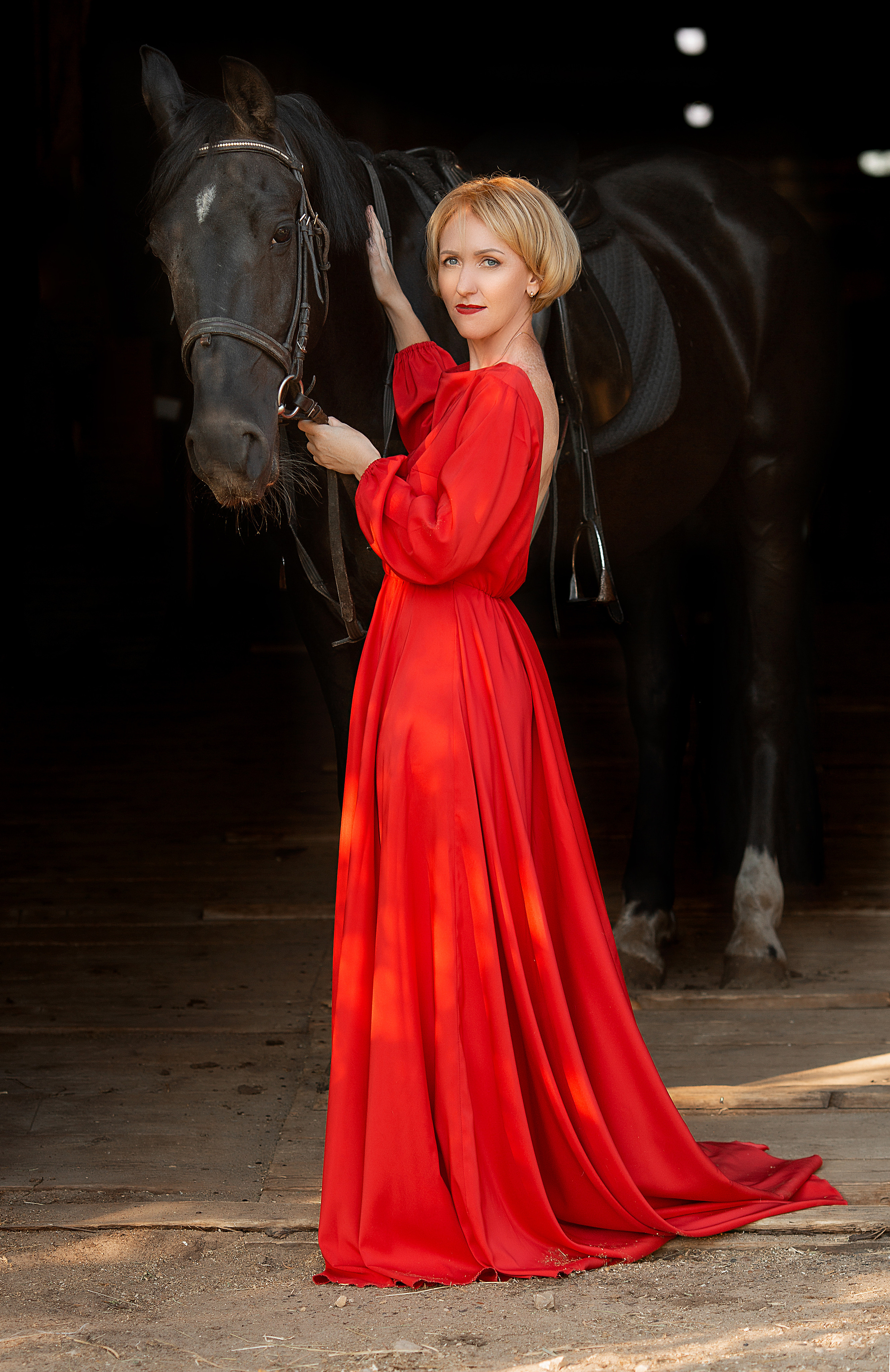 Фотосессия Марии и Барса. Фотосессия с лошадьми в Нижнем Новгороде