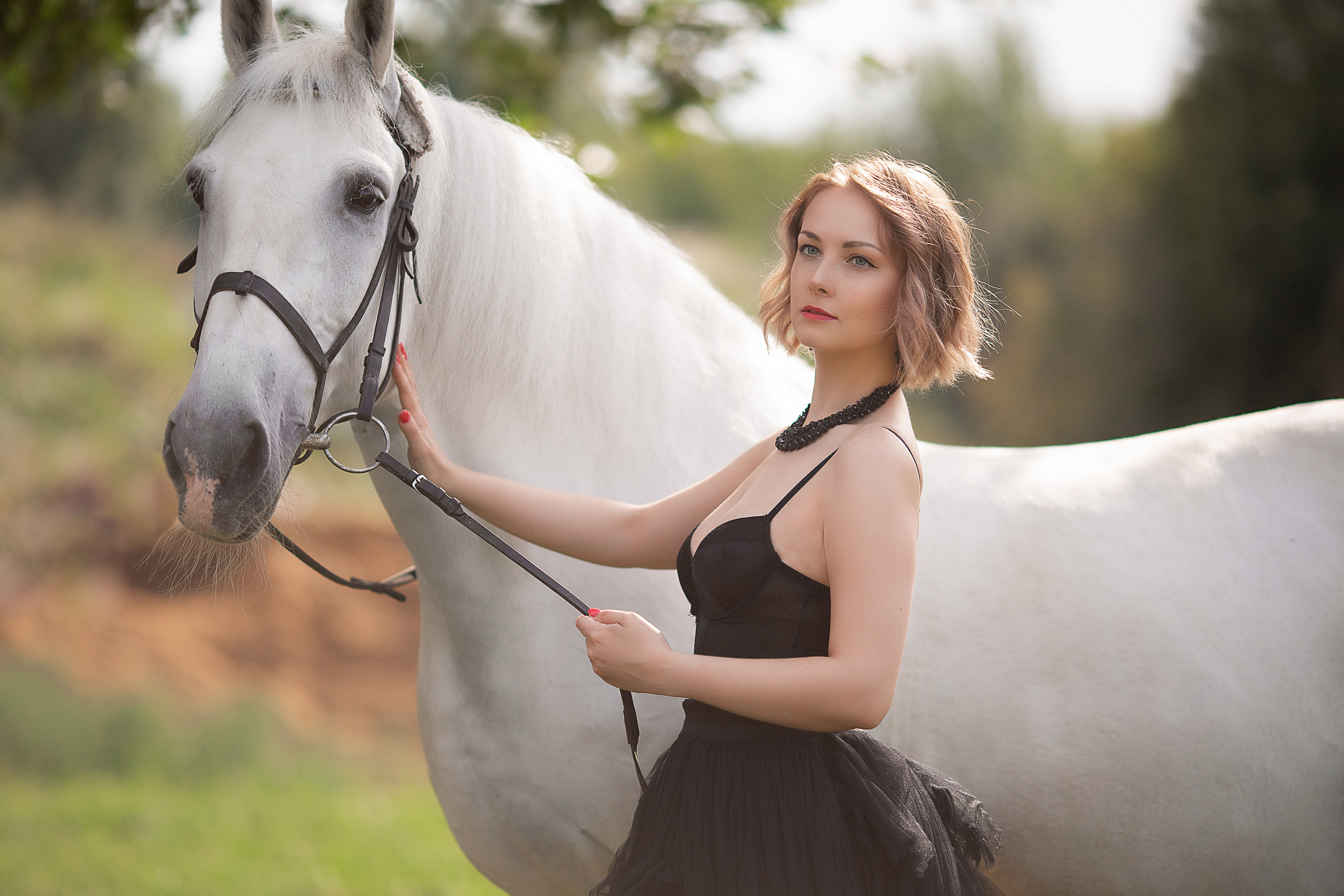 Фотосессия Виктории и Воробья. Фотосессия с лошадьми в Нижнем Новгороде