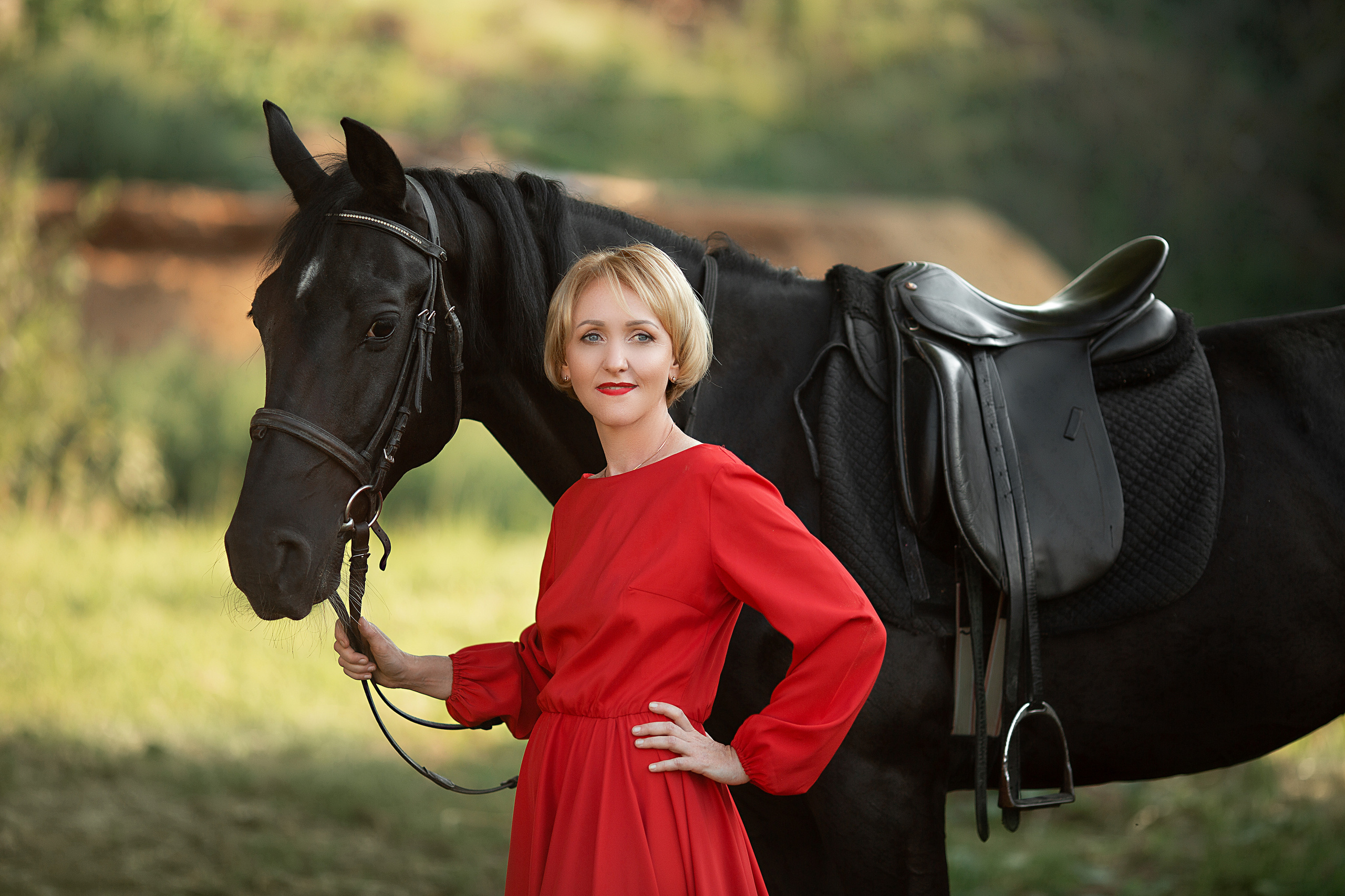 Фотосессия Марии и Барса. Фотосессия с лошадьми в Нижнем Новгороде