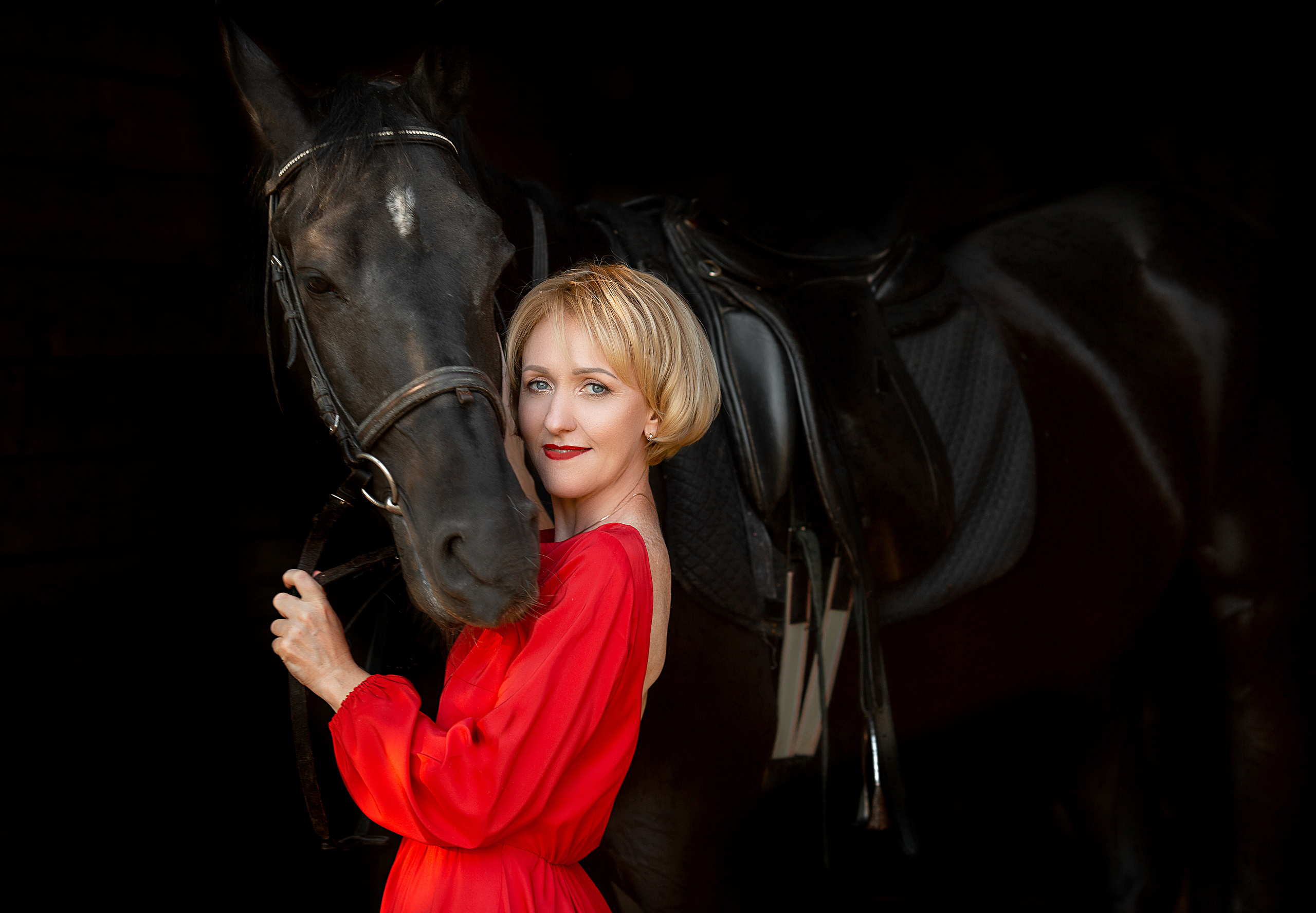 Фотосессия Марии и Барса. Фотосессия с лошадьми в Нижнем Новгороде