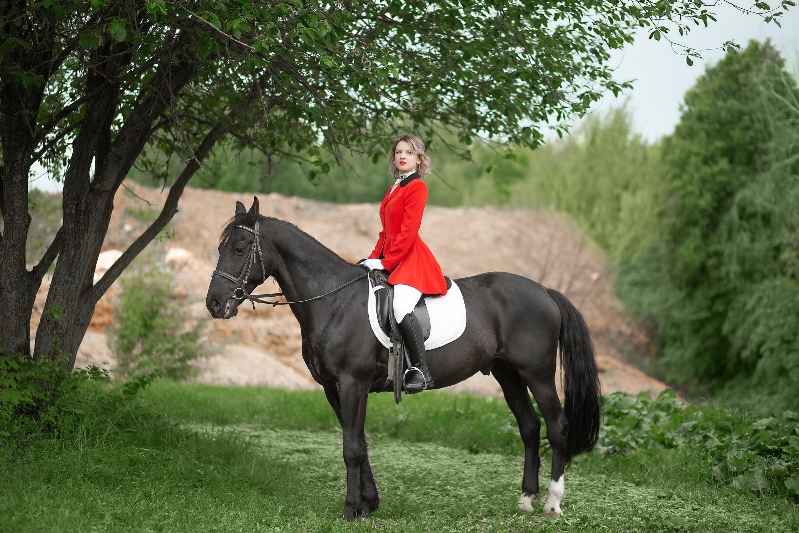 Фотосессия Кристины и Барса (фотодень). Фотосессия с лошадьми в Нижнем Новгороде