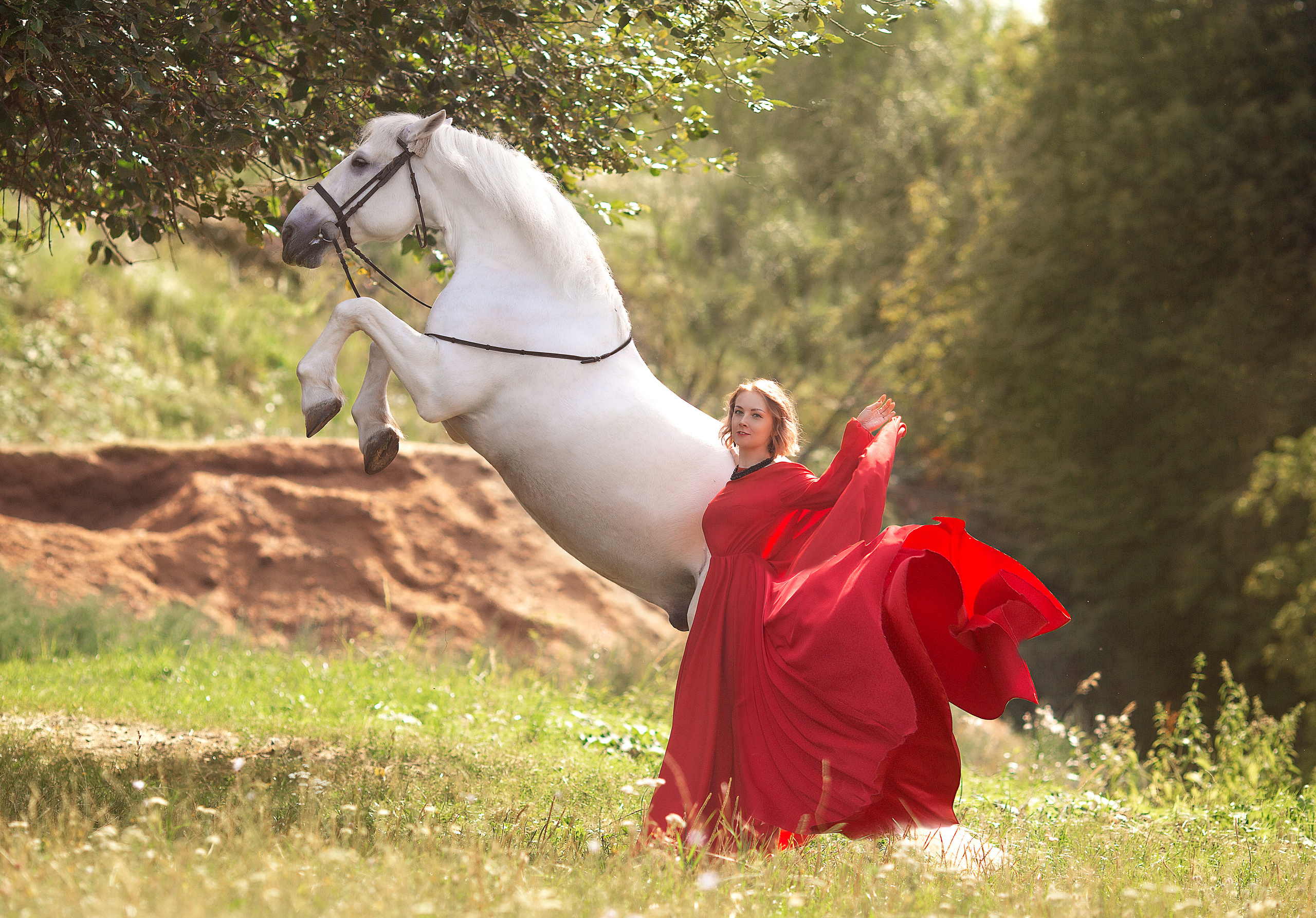 Фотосессия Виктории и Воробья. Фотосессия с лошадьми в Нижнем Новгороде