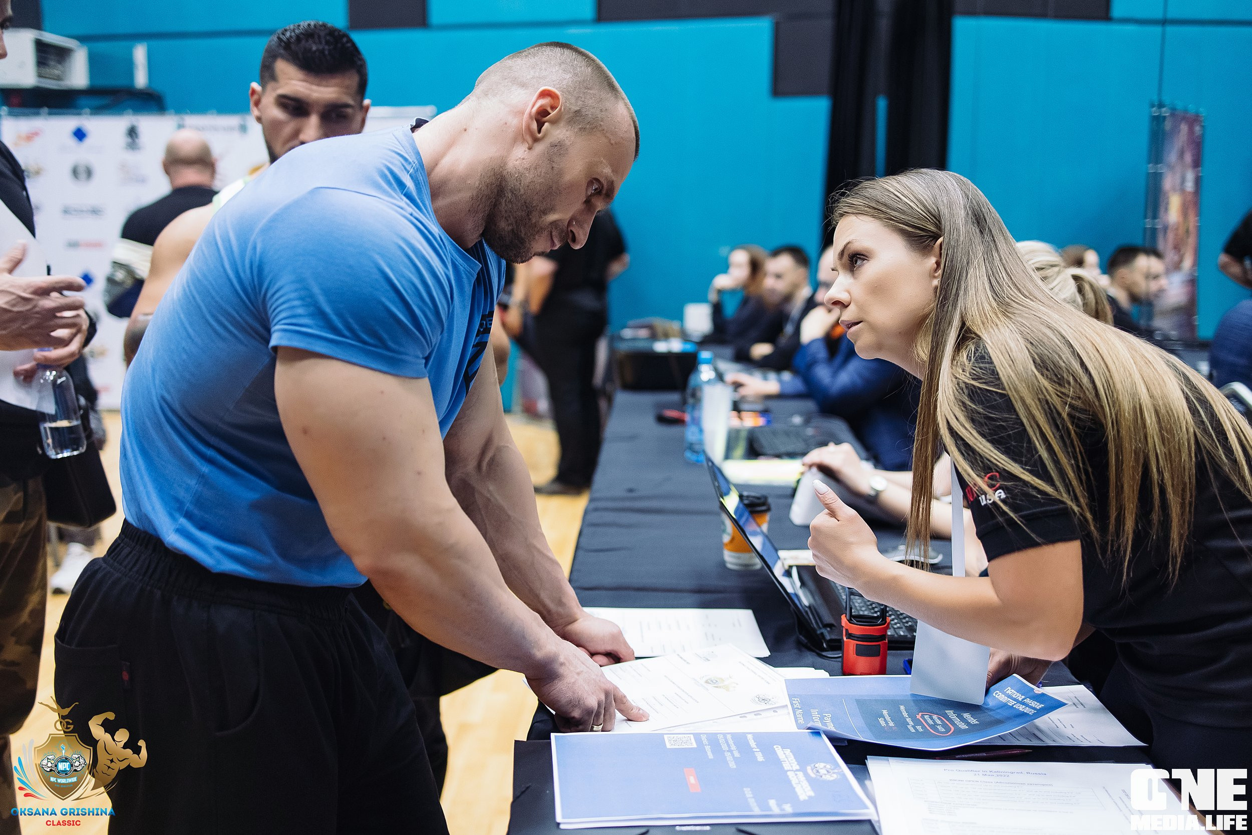 Регистрация NPC Worldwide Russia. IFBB Qualifier. One Media Life: фоторепортажи, фотоотчеты с мероприятий и заведений