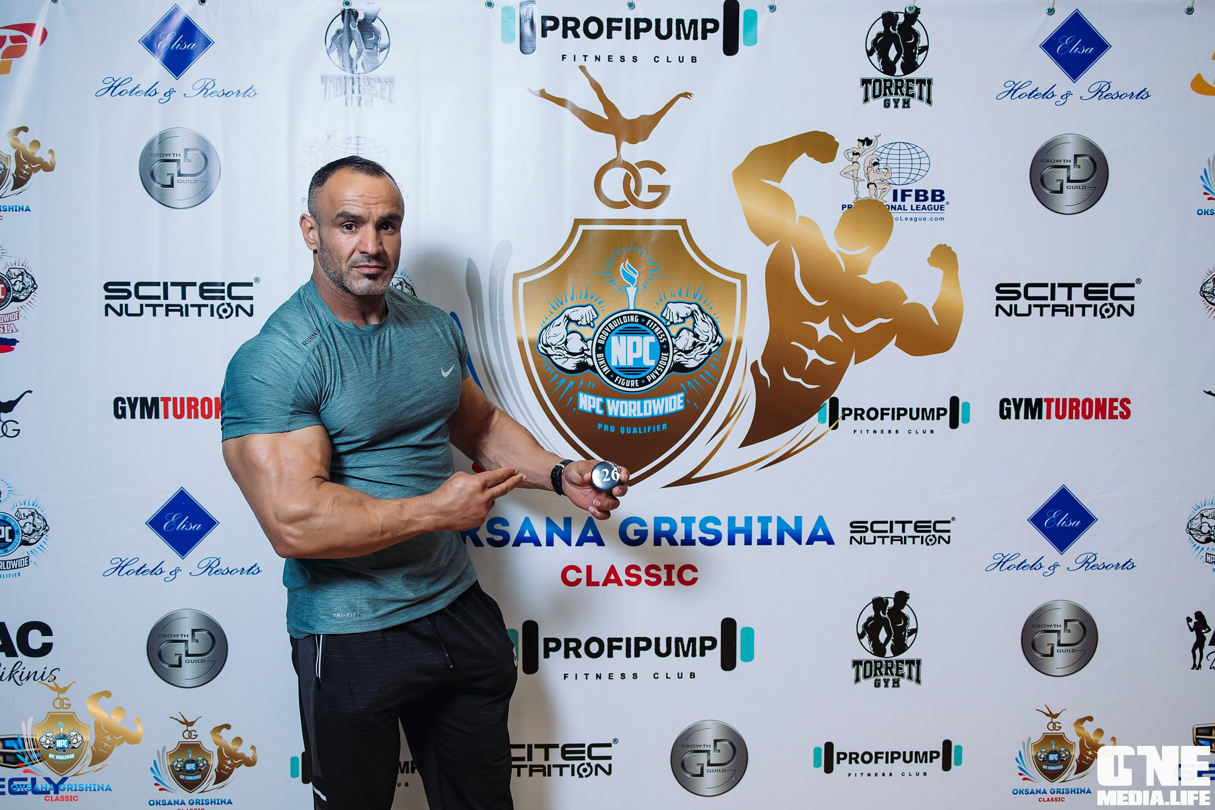 Регистрация NPC Worldwide Russia. IFBB Qualifier. One Media Life: фоторепортажи, фотоотчеты с мероприятий и заведений