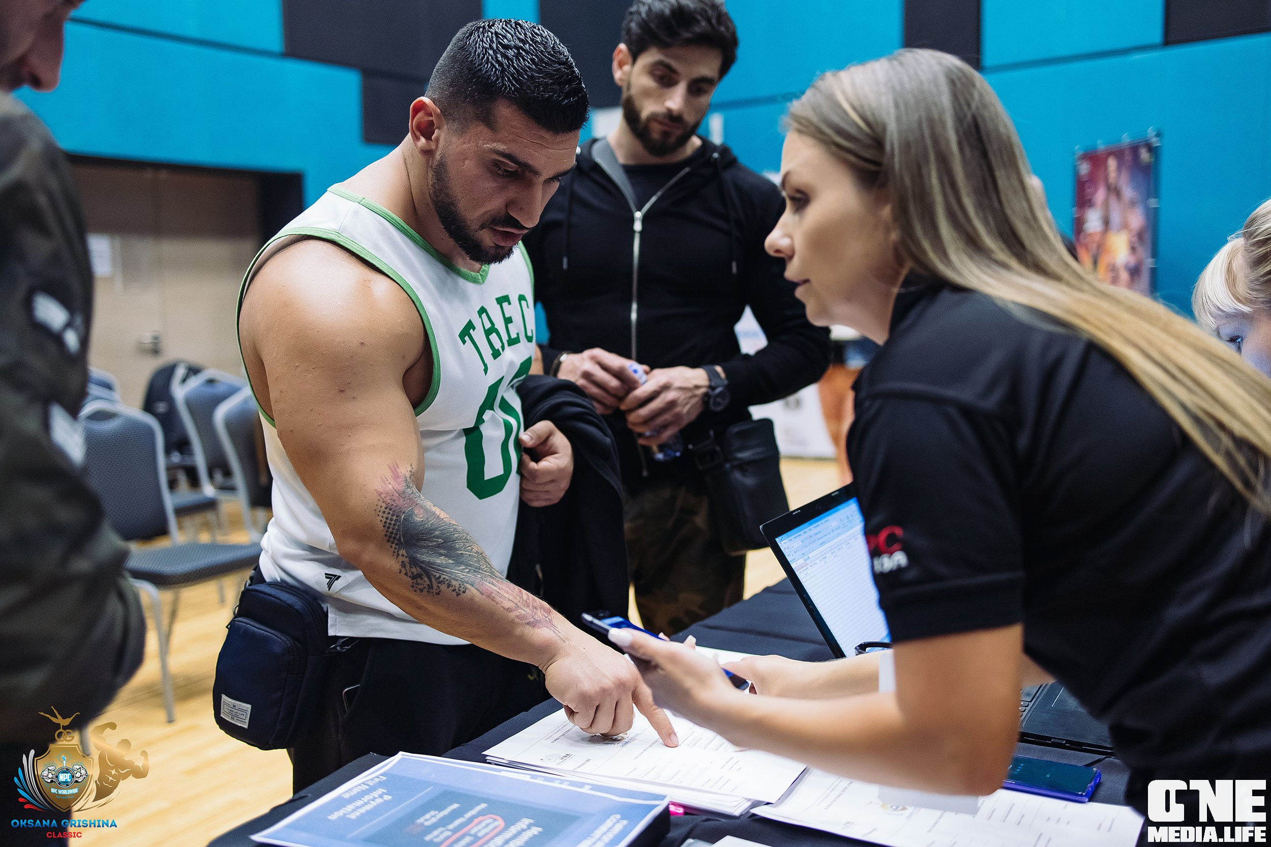 Регистрация NPC Worldwide Russia. IFBB Qualifier. One Media Life: фоторепортажи, фотоотчеты с мероприятий и заведений