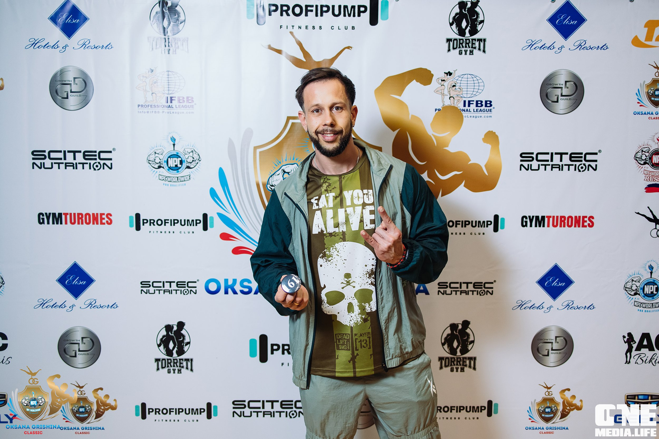 Регистрация NPC Worldwide Russia. IFBB Qualifier. One Media Life: фоторепортажи, фотоотчеты с мероприятий и заведений