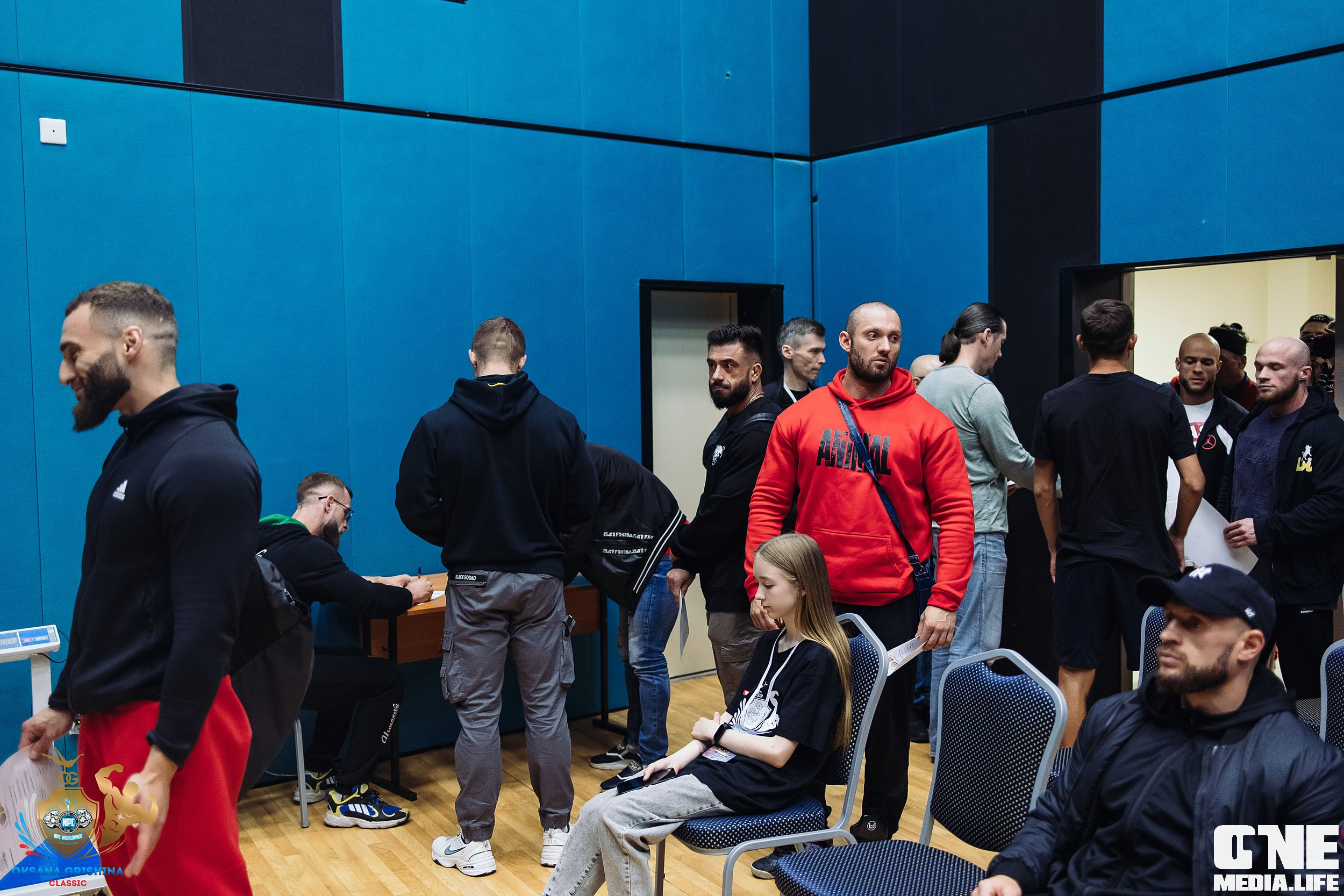 Регистрация NPC Worldwide Russia. IFBB Qualifier. One Media Life: фоторепортажи, фотоотчеты с мероприятий и заведений