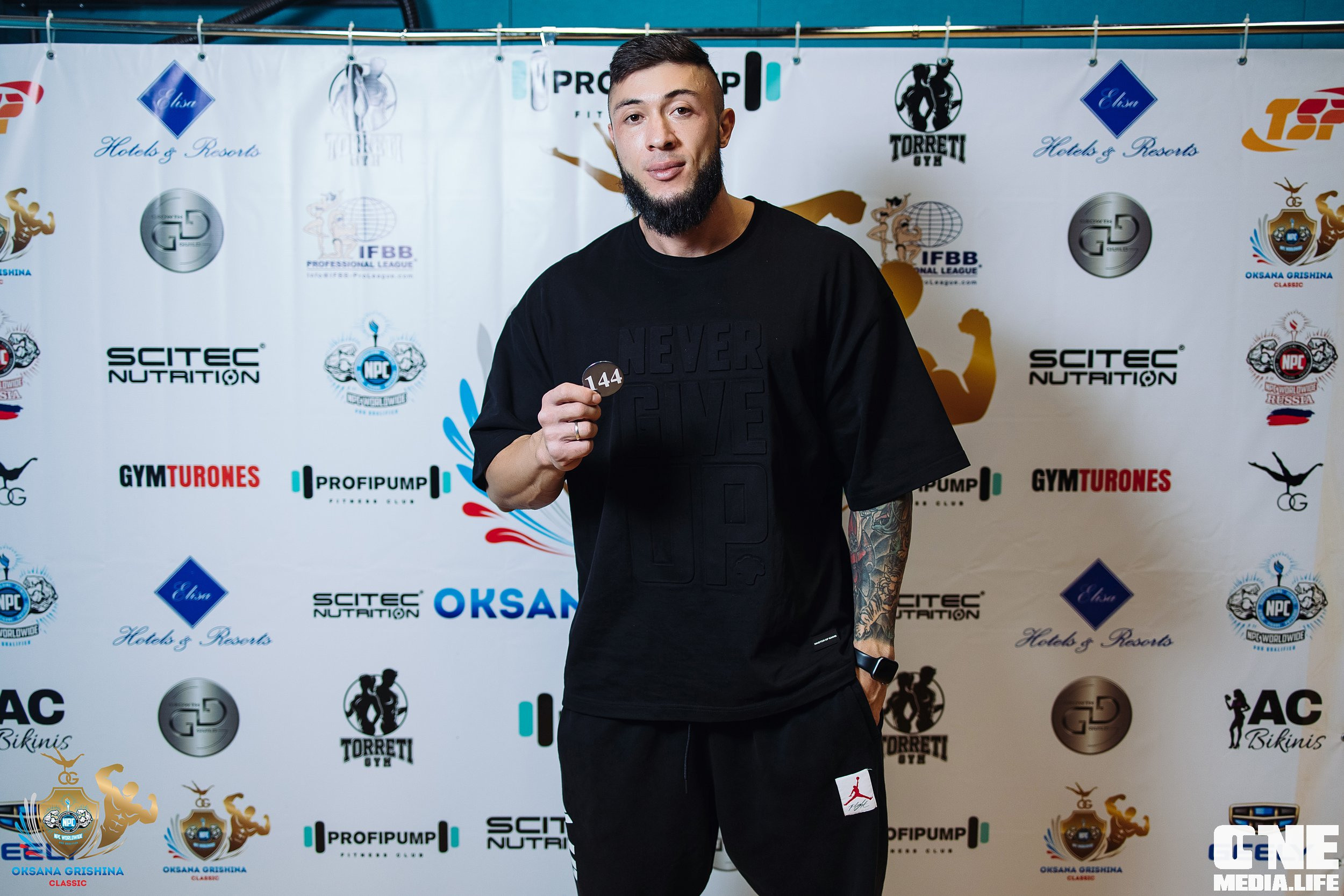 Регистрация NPC Worldwide Russia. IFBB Qualifier. One Media Life: фоторепортажи, фотоотчеты с мероприятий и заведений