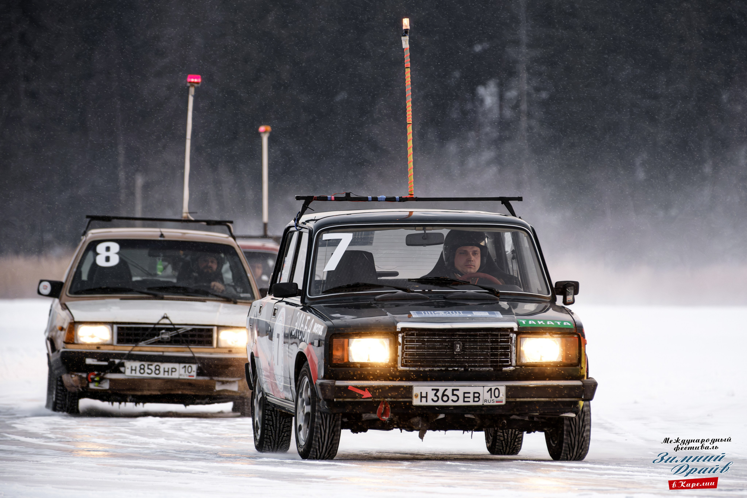 «Зимний Драйв в Карелии» Авто Марафон-гигант «25 часов на льду» Илона Накутис, Николай Грязин, джимхана, фотограф Антон Медведев, icoguar, Сортавала, Карелия