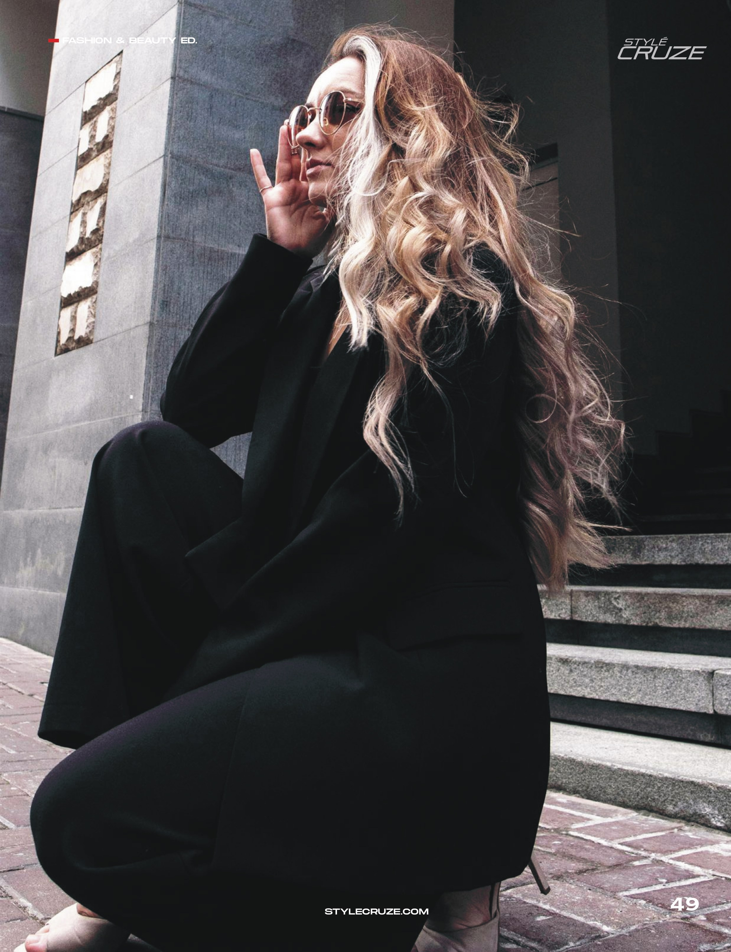 Публикация в октябрьском журнале Style Cruze. Фотограф. Москва. Мужские и женские портреты