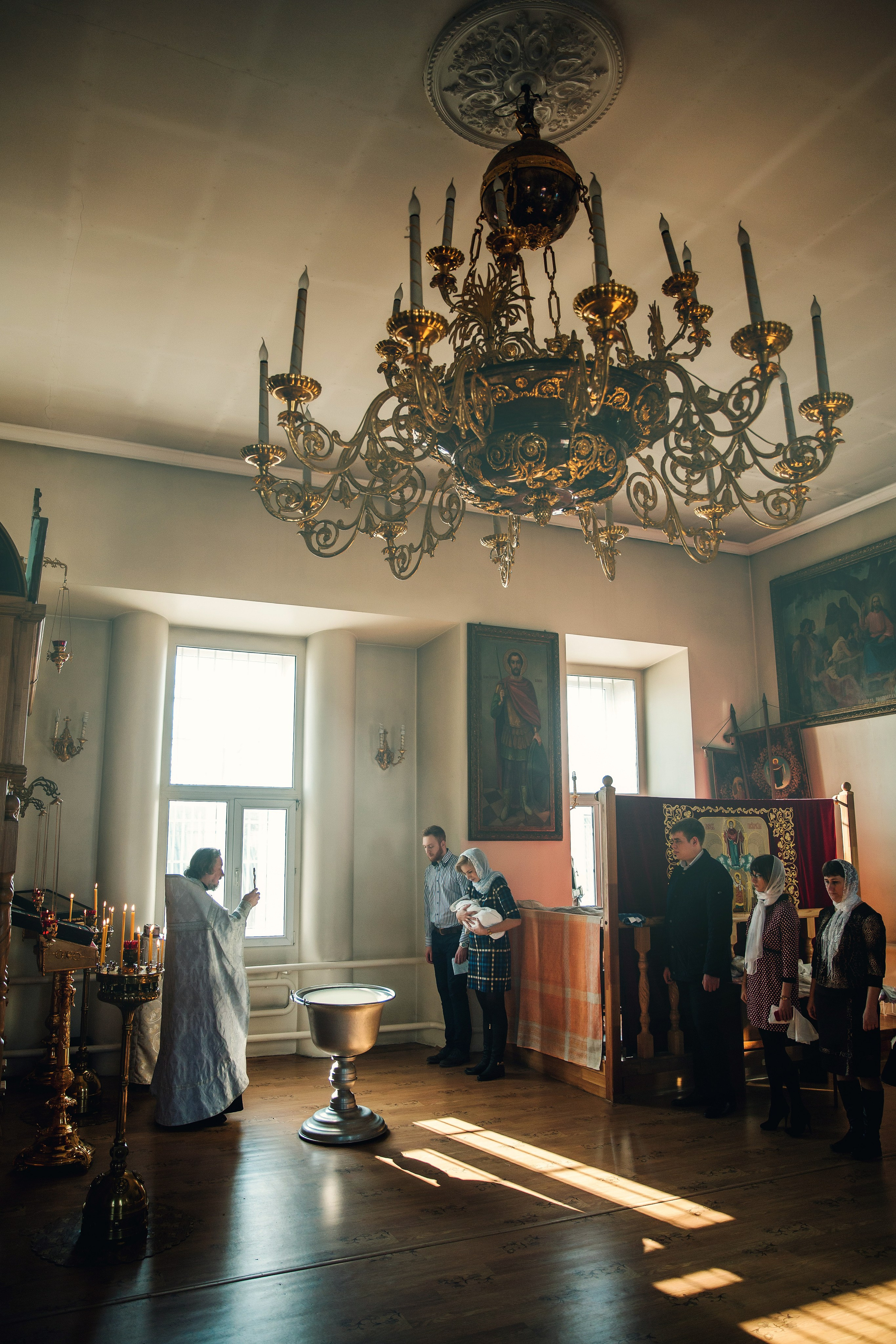 Фотосъемка церемонии крещения