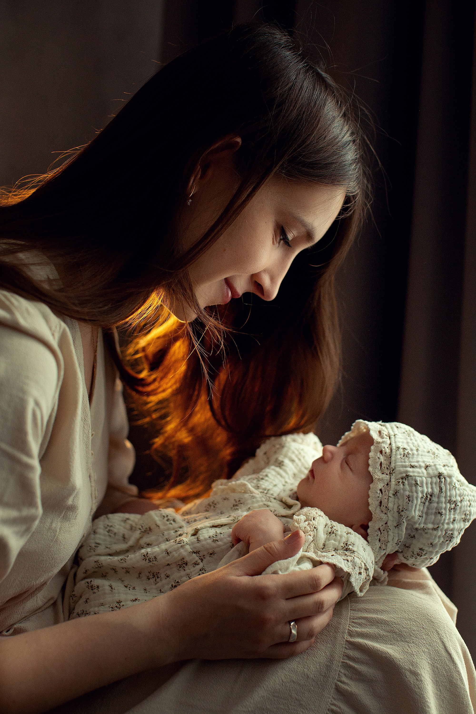 Домашняя Фотосессия с новорожденным. Tatyana Nadezhdina Family photographer