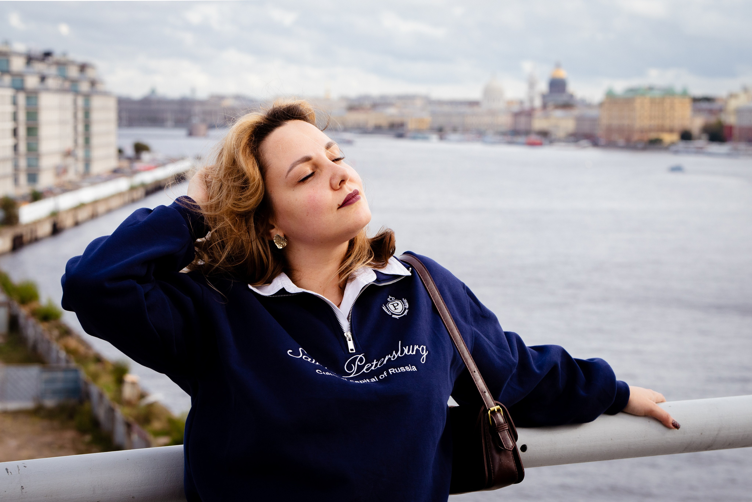 Катя и мост Бетанкура. Портретный фотограф в Санкт-Петербурге Надежда Капранова
