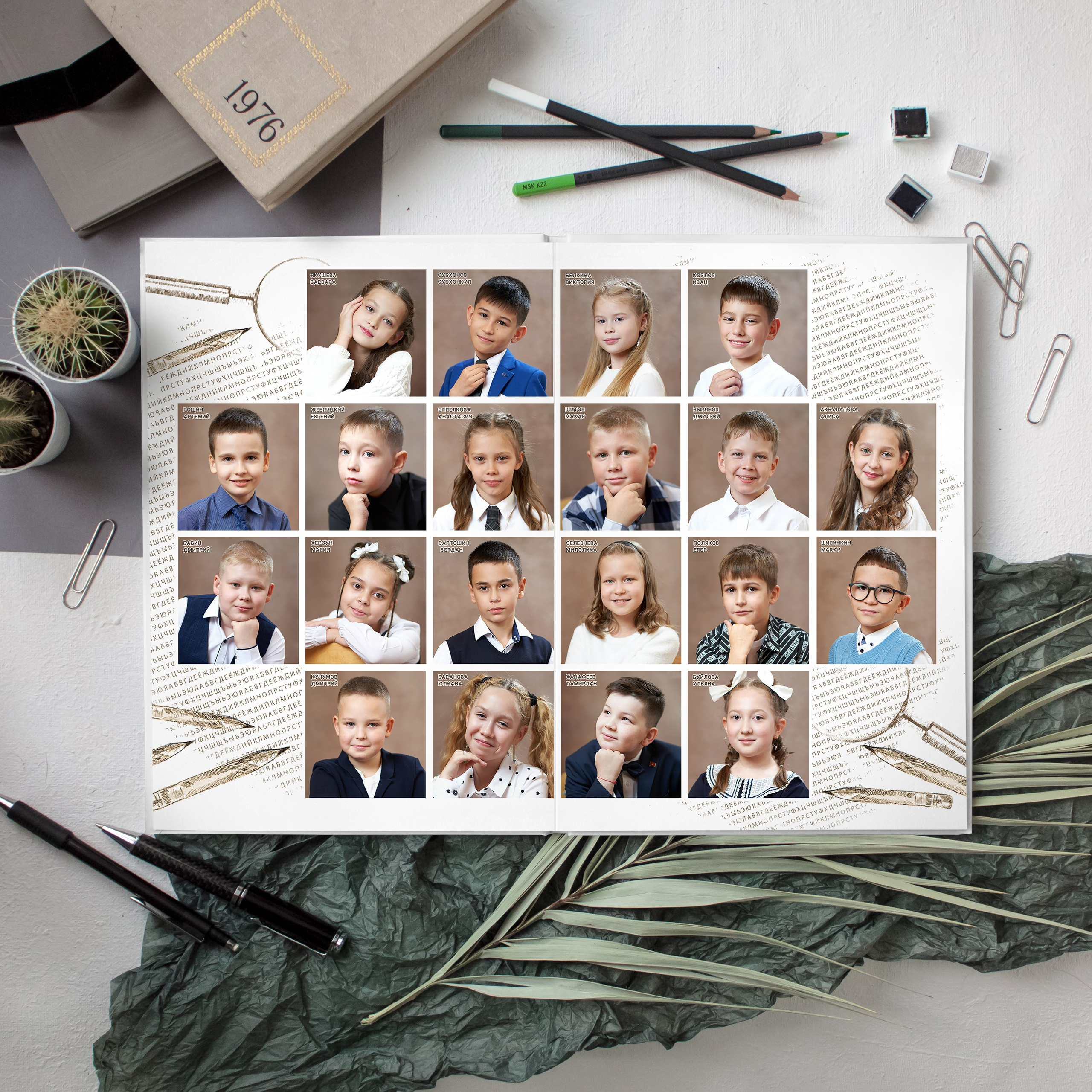 Выпускные альбомы для школьников. Фотостудия «Стрекоза»