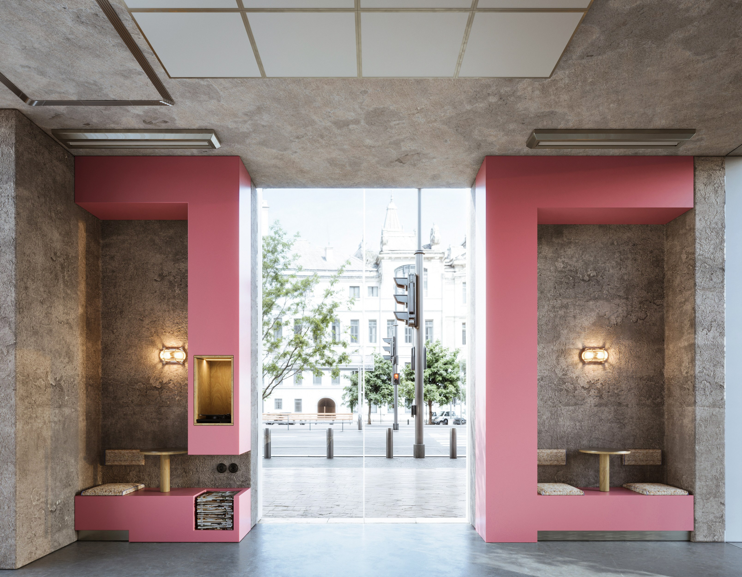 Дизайн-проект интерьера кафе Oreshek cafe