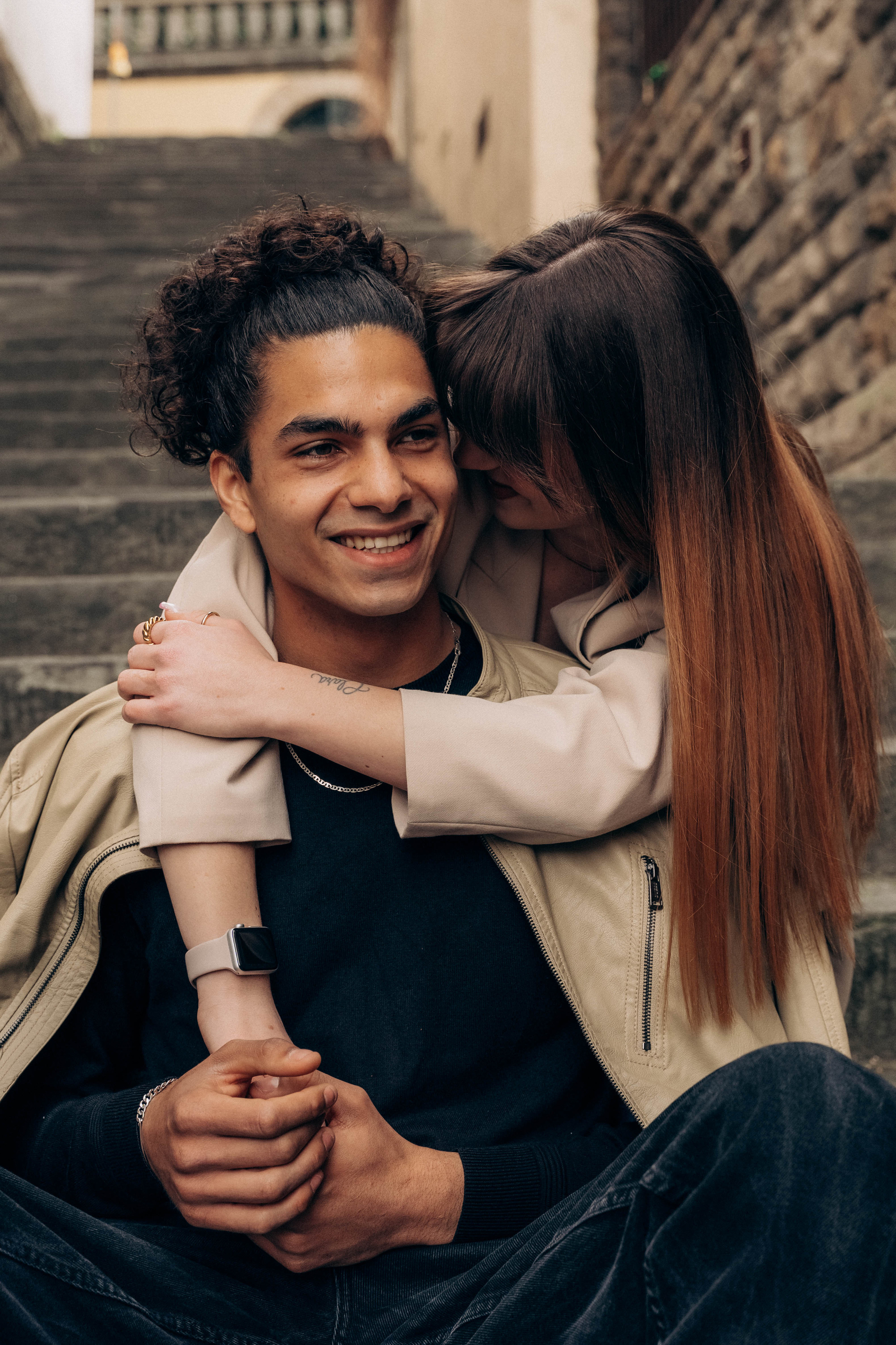 Fotografia Love Story a Lucca, Toscana). Family Lifestyle Photographer in Lucca, Italia