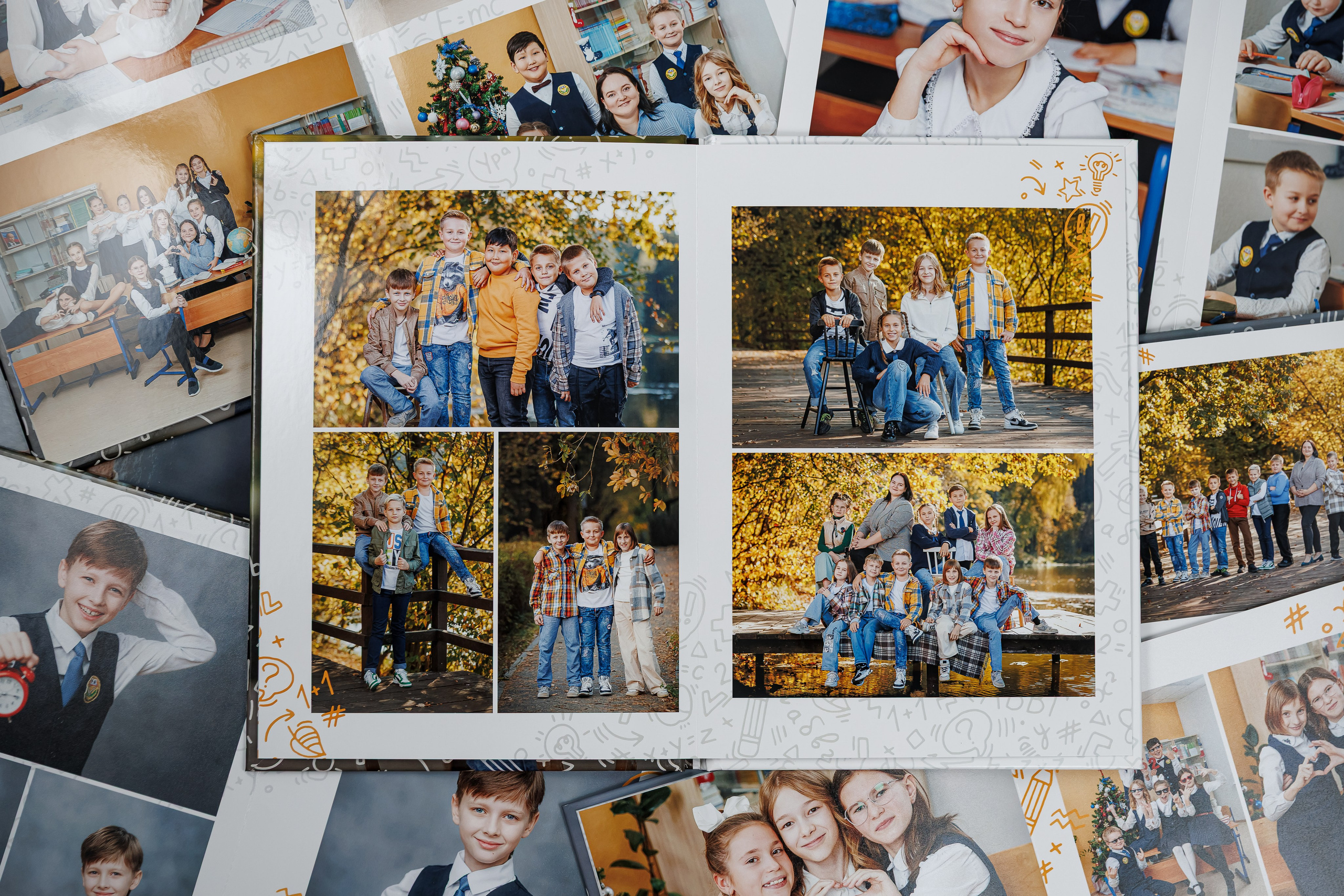 Выпускные альбомы 4 класс. Семейный и детский фотограф Комина Елена, Власиха, Одинцово