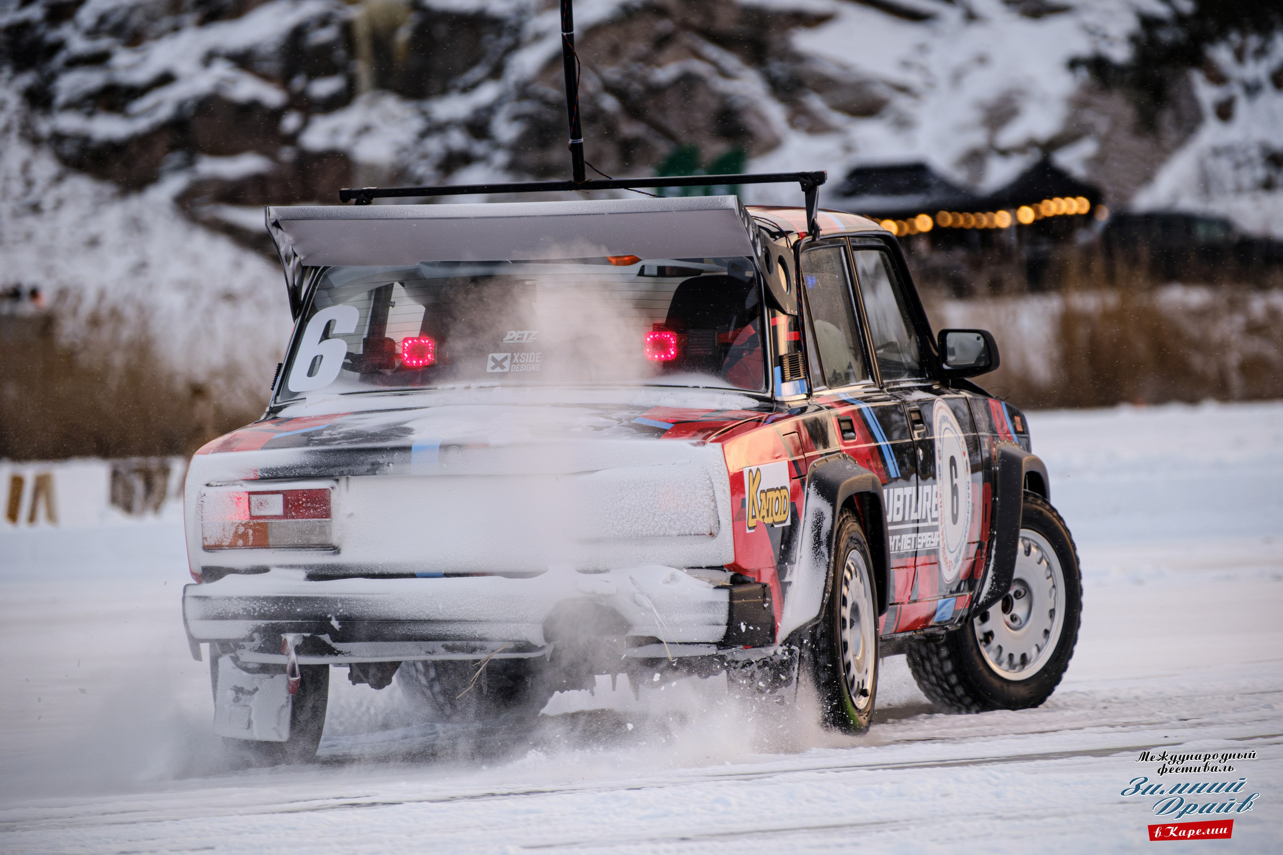 «Зимний Драйв в Карелии» Авто Марафон-гигант «25 часов на льду» Илона Накутис, Николай Грязин, джимхана, фотограф Антон Медведев, icoguar, Сортавала, Карелия
