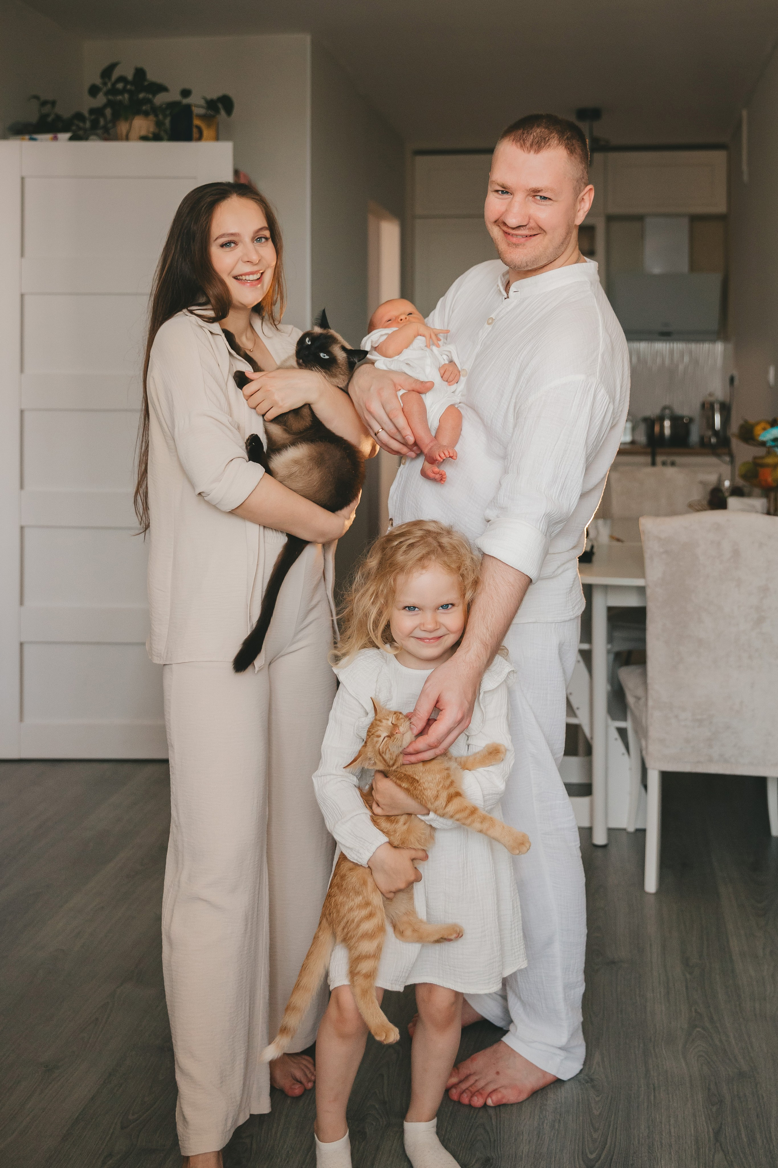 Николай, Кристина, Мия и Марк. Семейный lifestyle фотограф в Санкт-Петербурге Людмила Пахомова