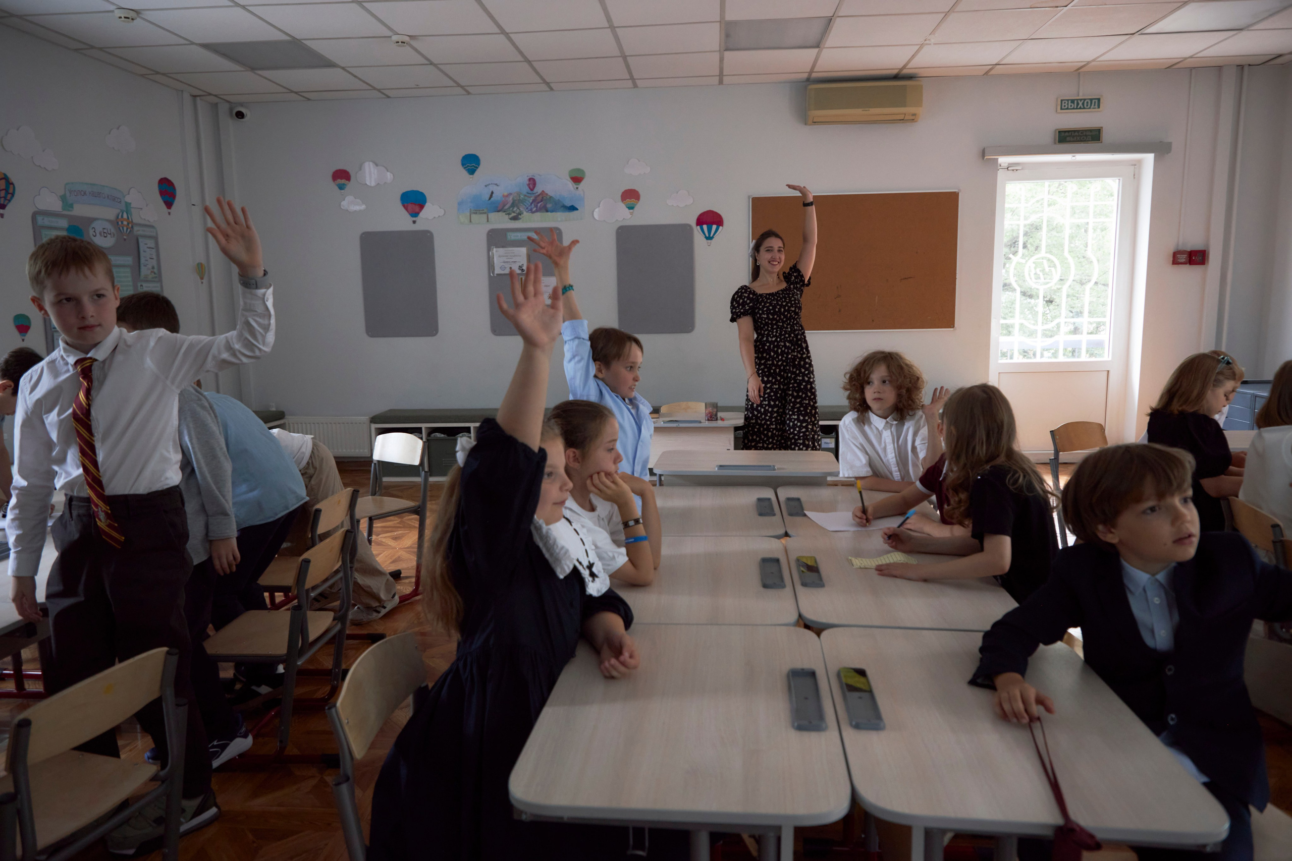 Репортажа съёмка с 1 сентября. Анна Потявина. Фотограф Москва