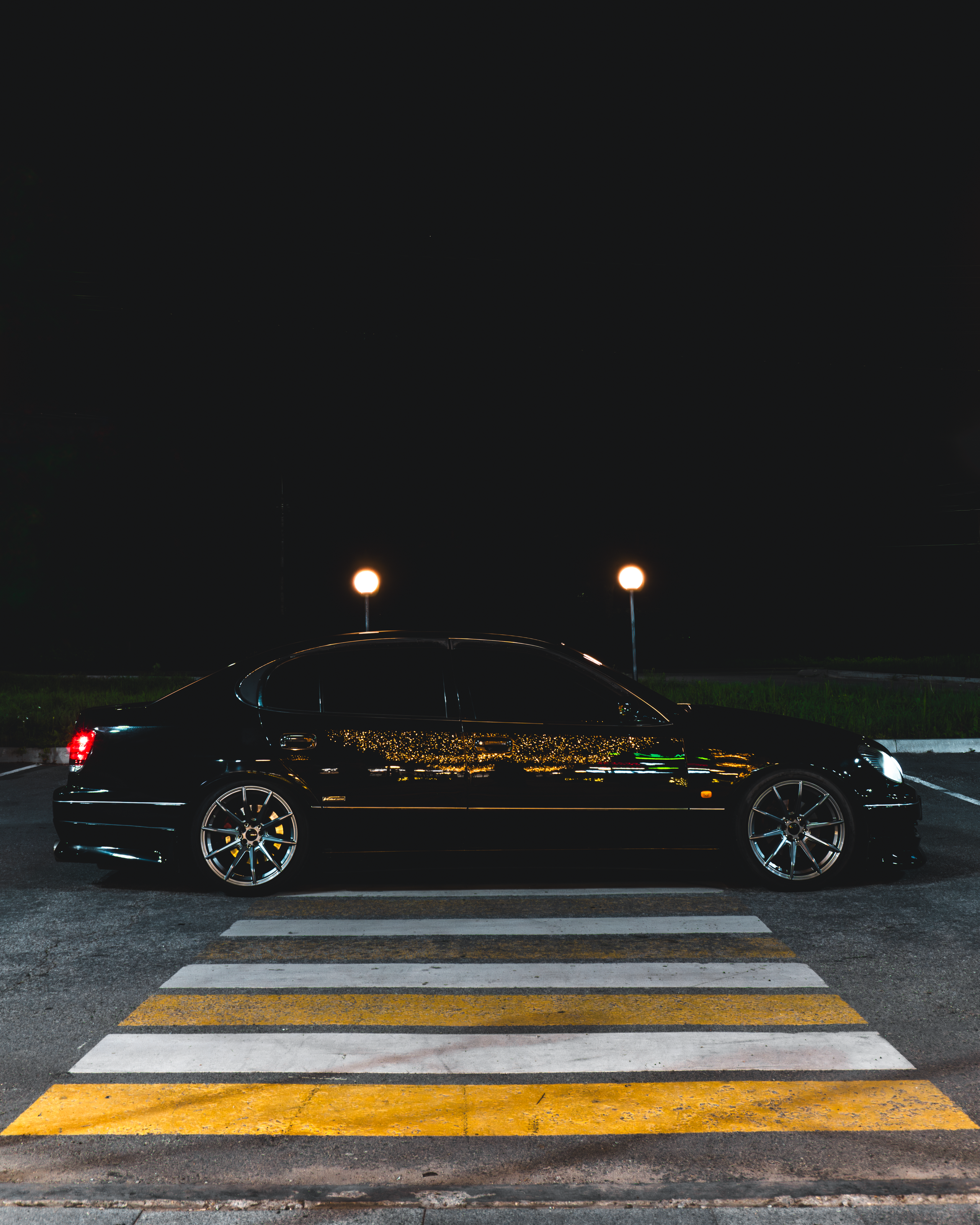 Toyota Aristo: в огнях Хабаровска