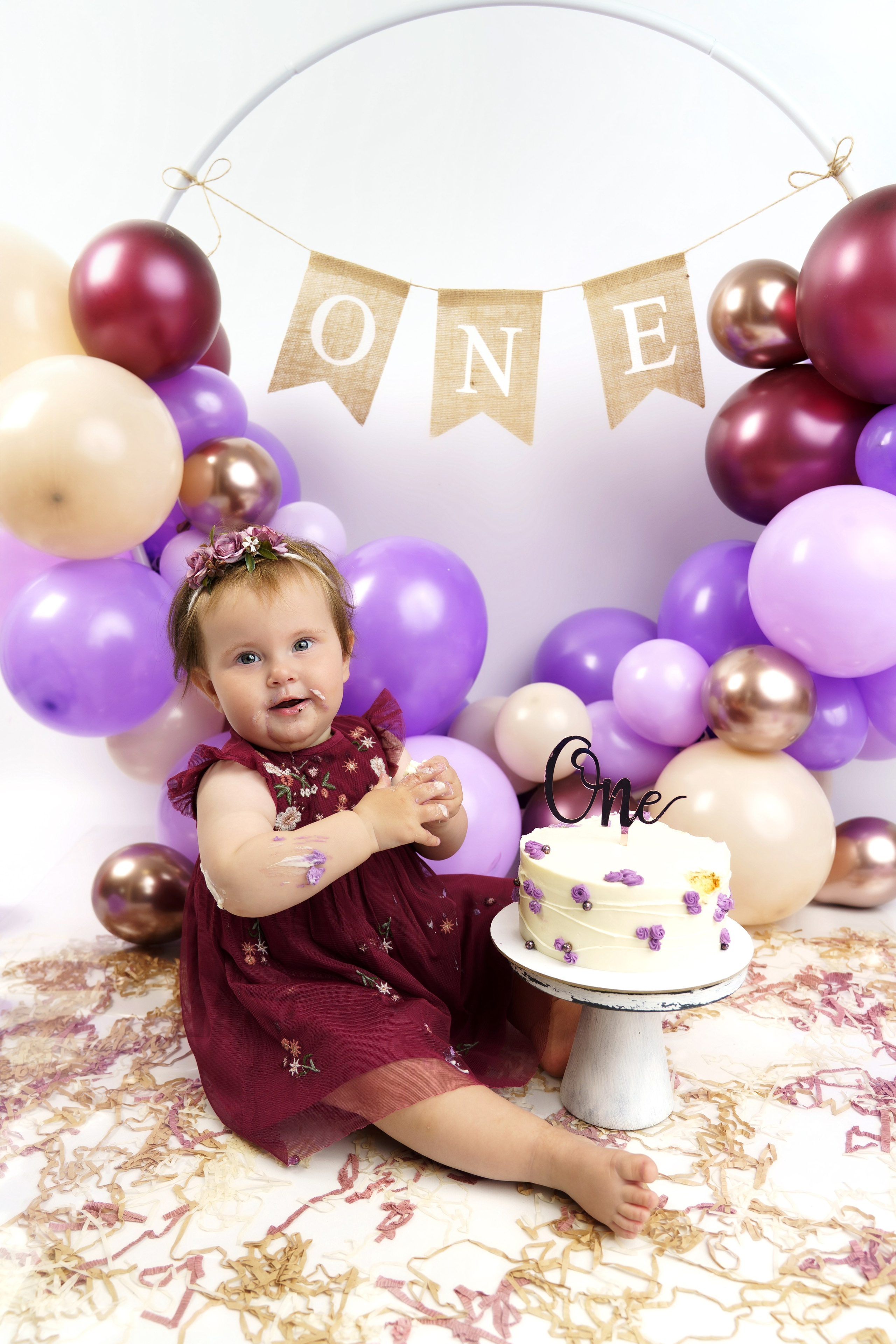 Фотосессия ГОДОВАСИЕ. Фотограф новорожденных, детей до года и беременных в Симферополе