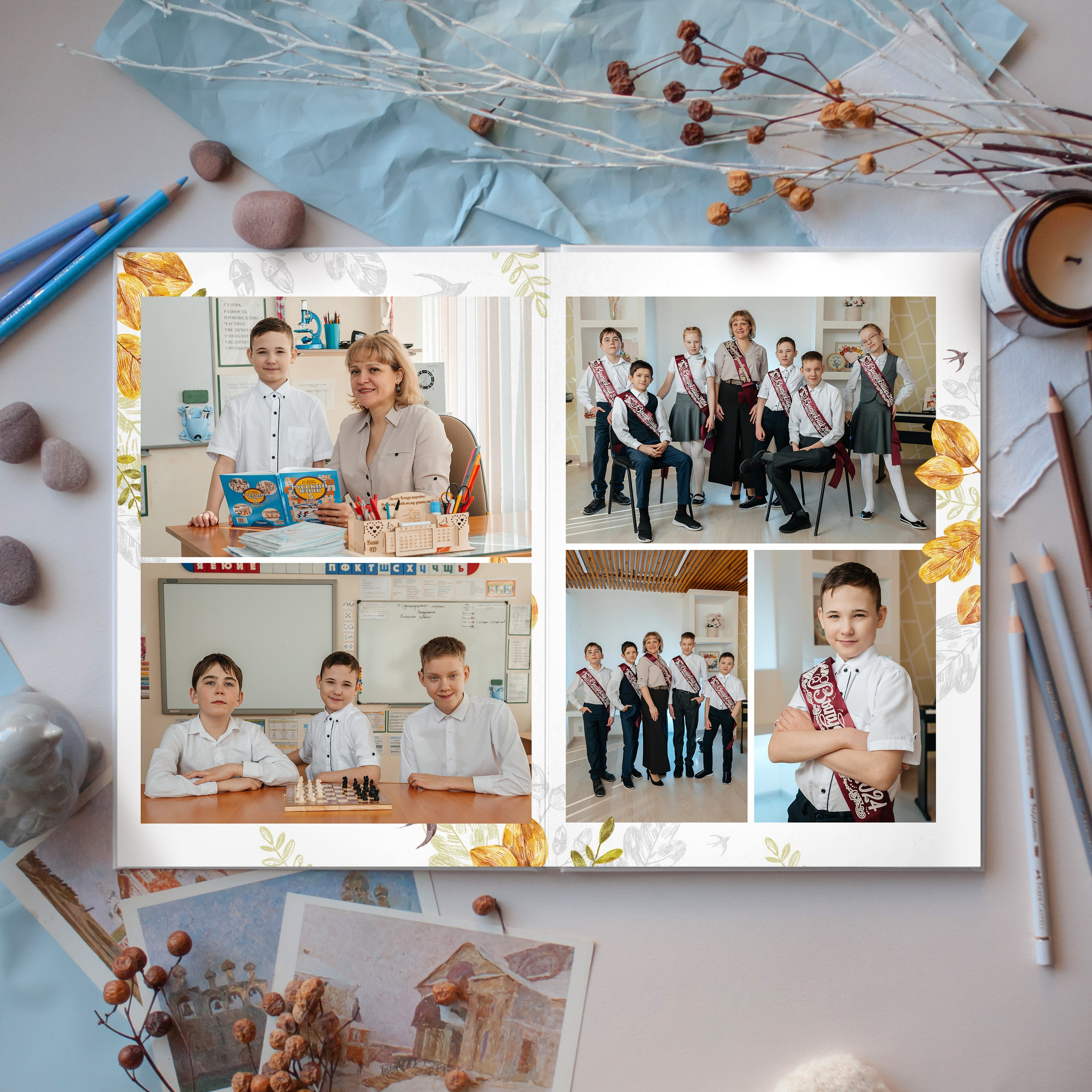 Начальная школа. Выпускные альбомы для школ и детских садов от Татьяны Майоровой