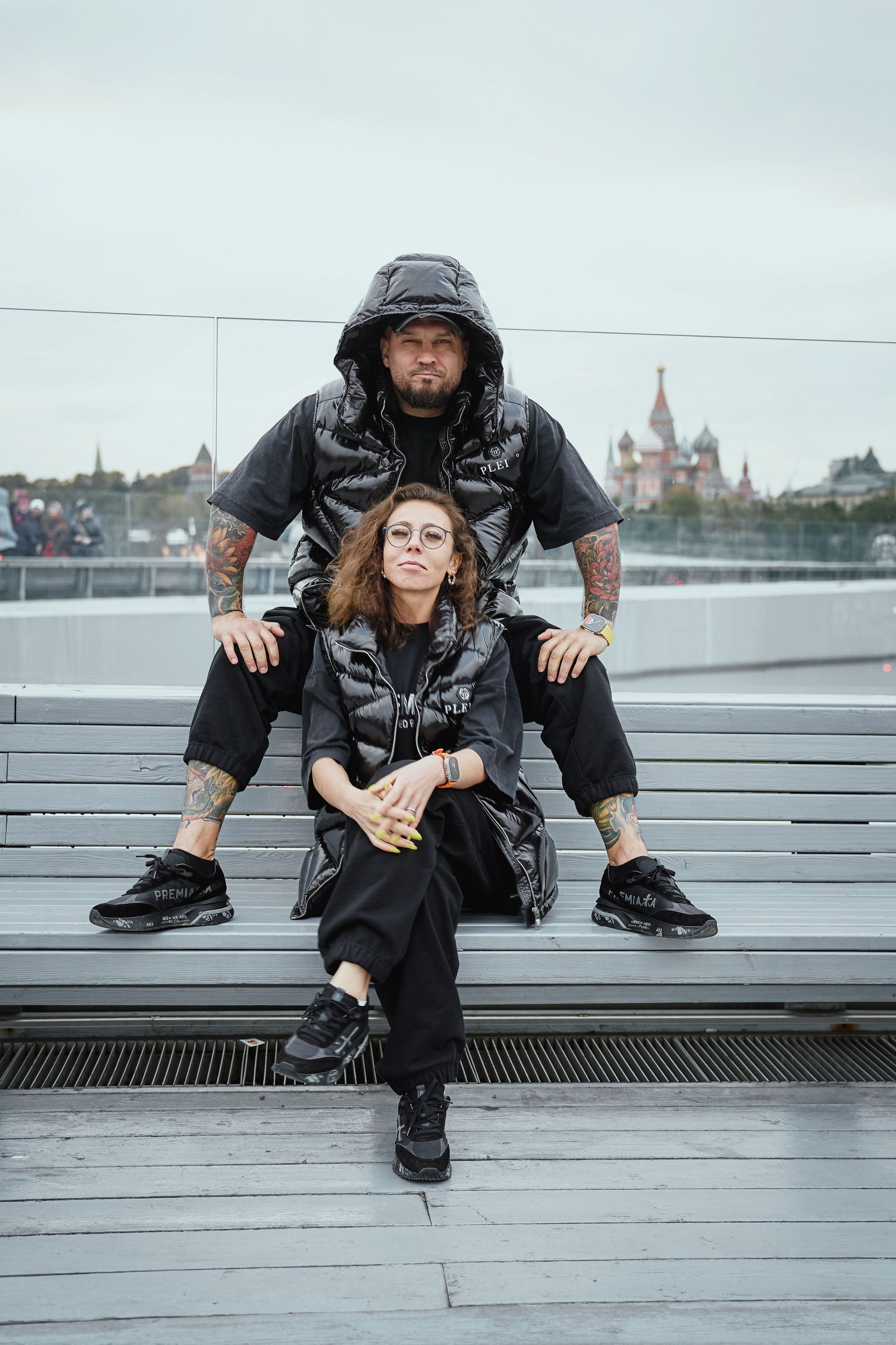 Фотосессия на Красной площади, в парке Зарядье и ГУМ