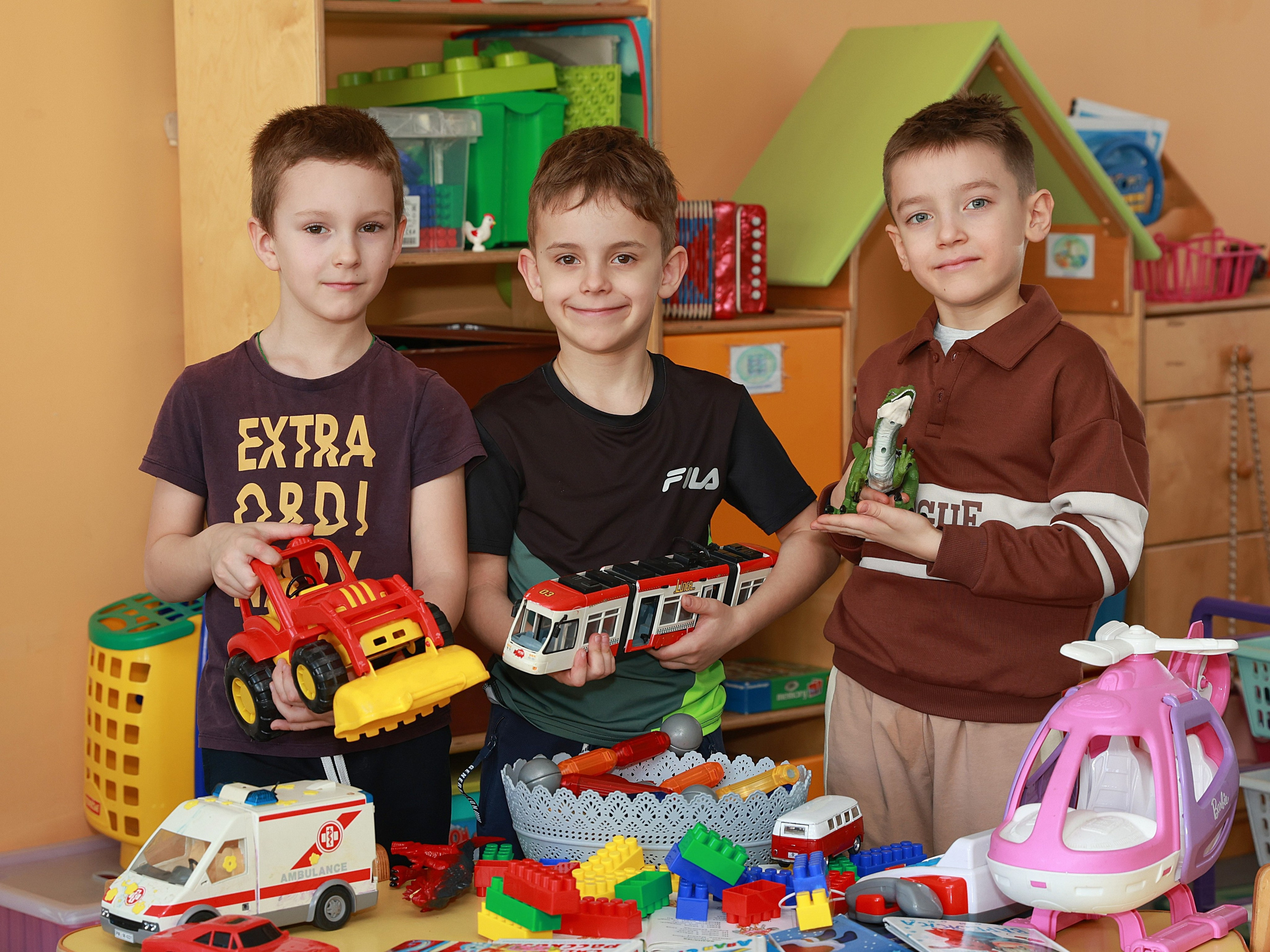 Один день в детском саду